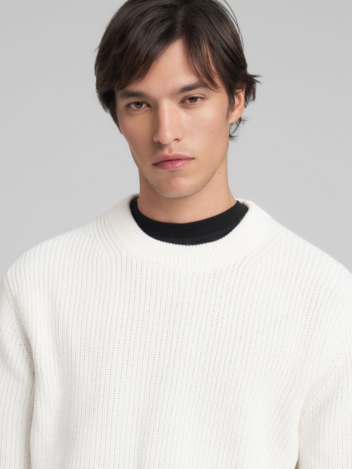 Replay Strickpullover mit Rundhals