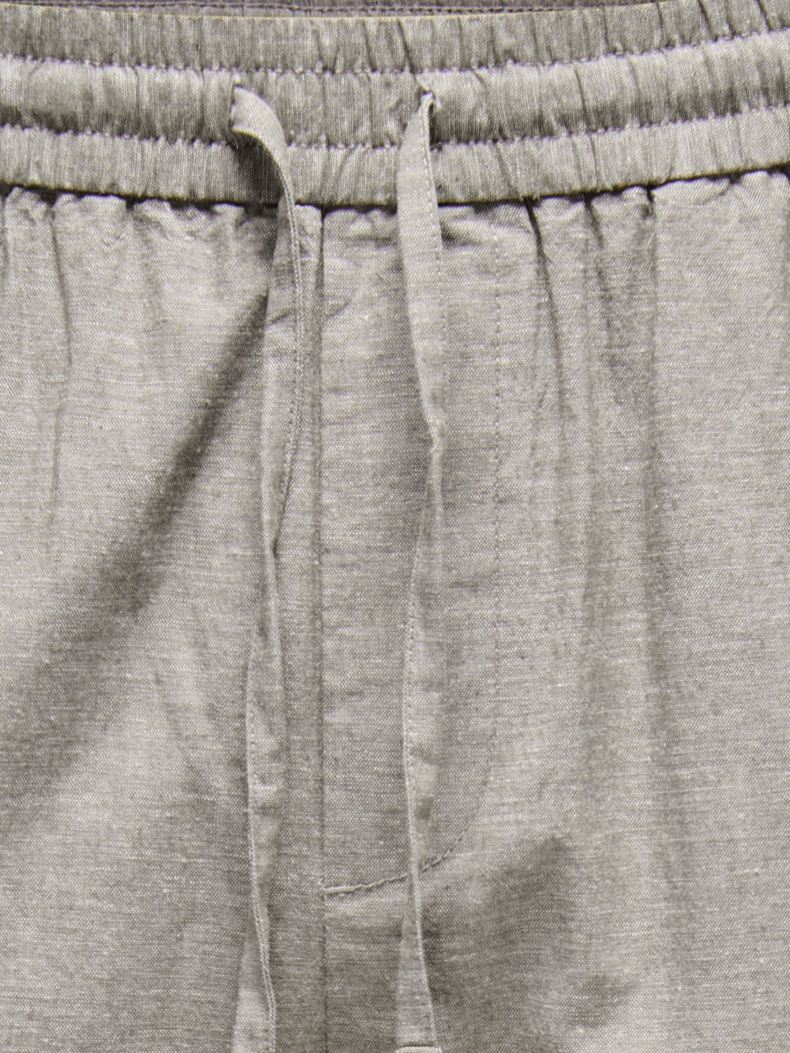 ONLY & SONS Schlupfhose »ONSLINUS CROP 0007 COT LIN PNT NOOS«  Baumwolle mit Leinen, Gummizug und Kordel