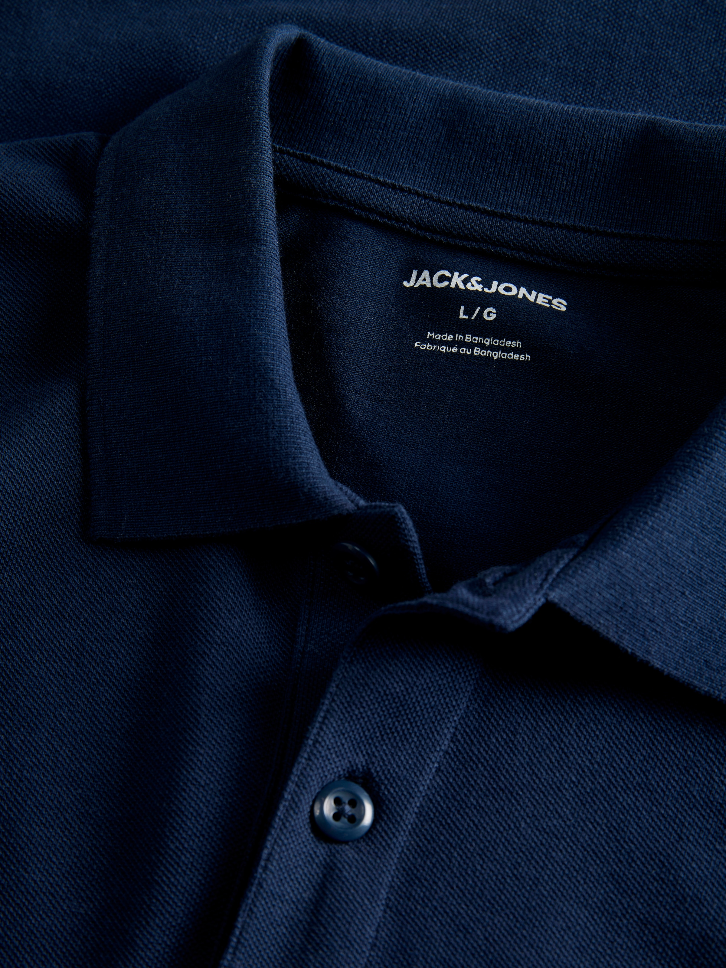 Jack & Jones Poloshirt »JJKANE POLO LS« Baumwollmischung, regular fit