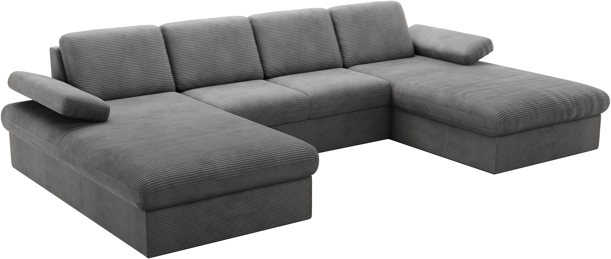sit&more Wohnlandschaft »Moreno«, mit Armteilverstellung,wahlweise mit Bettfunktion