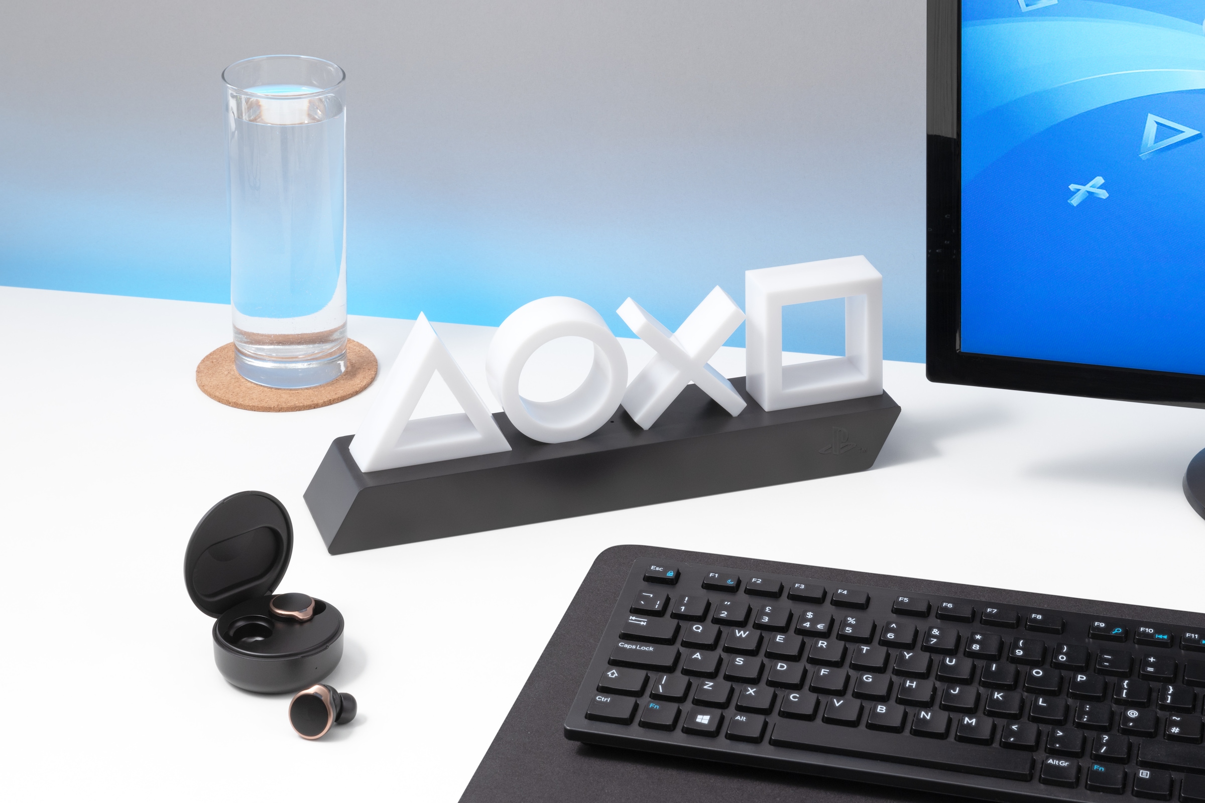 Paladone LED Dekolicht »Playstation 5 Icons Leuchte (weiss/blau)«