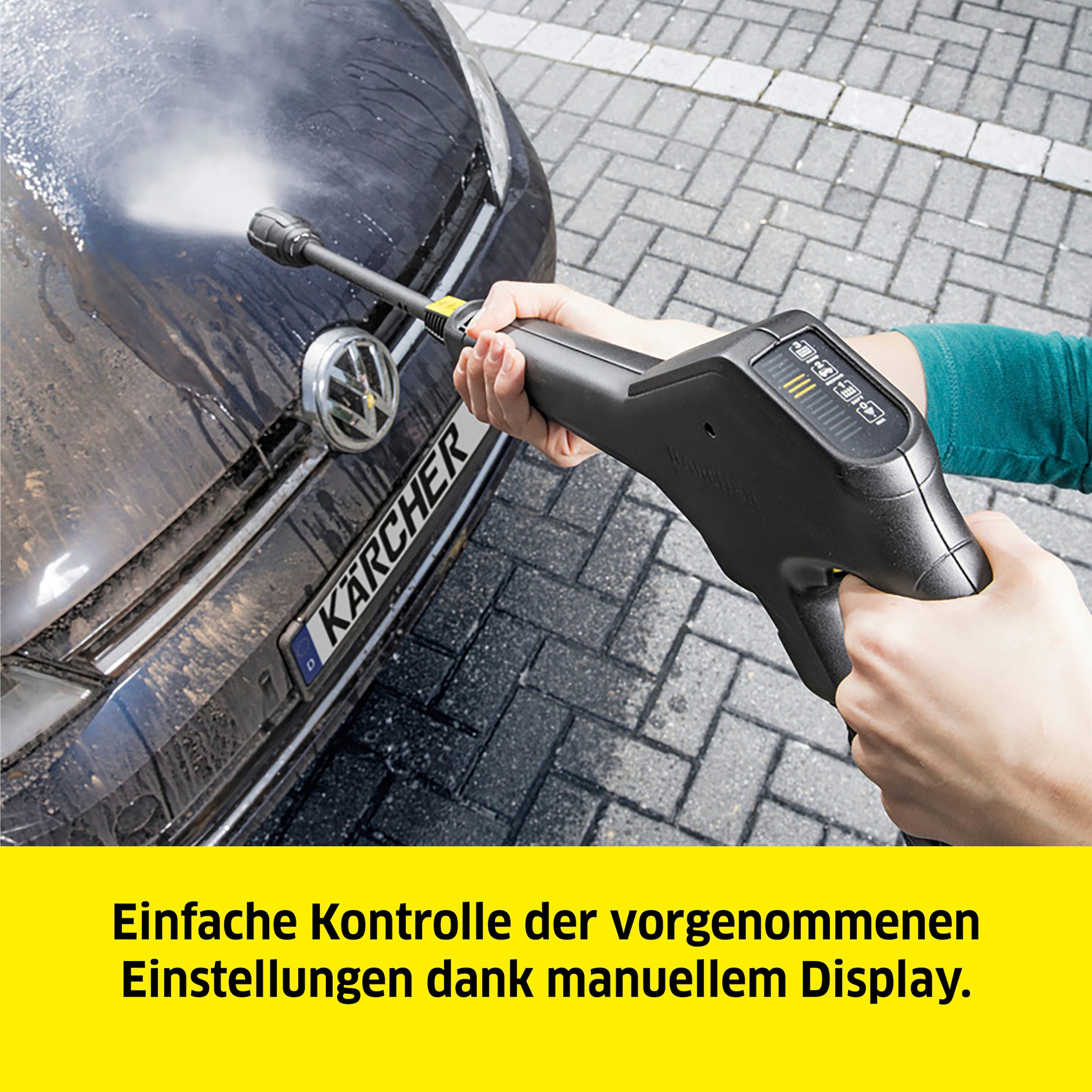 KÄRCHER Hochdruckreiniger »K 3 Power Control Home T 5«, Home & Garden App, Teleskopgriff