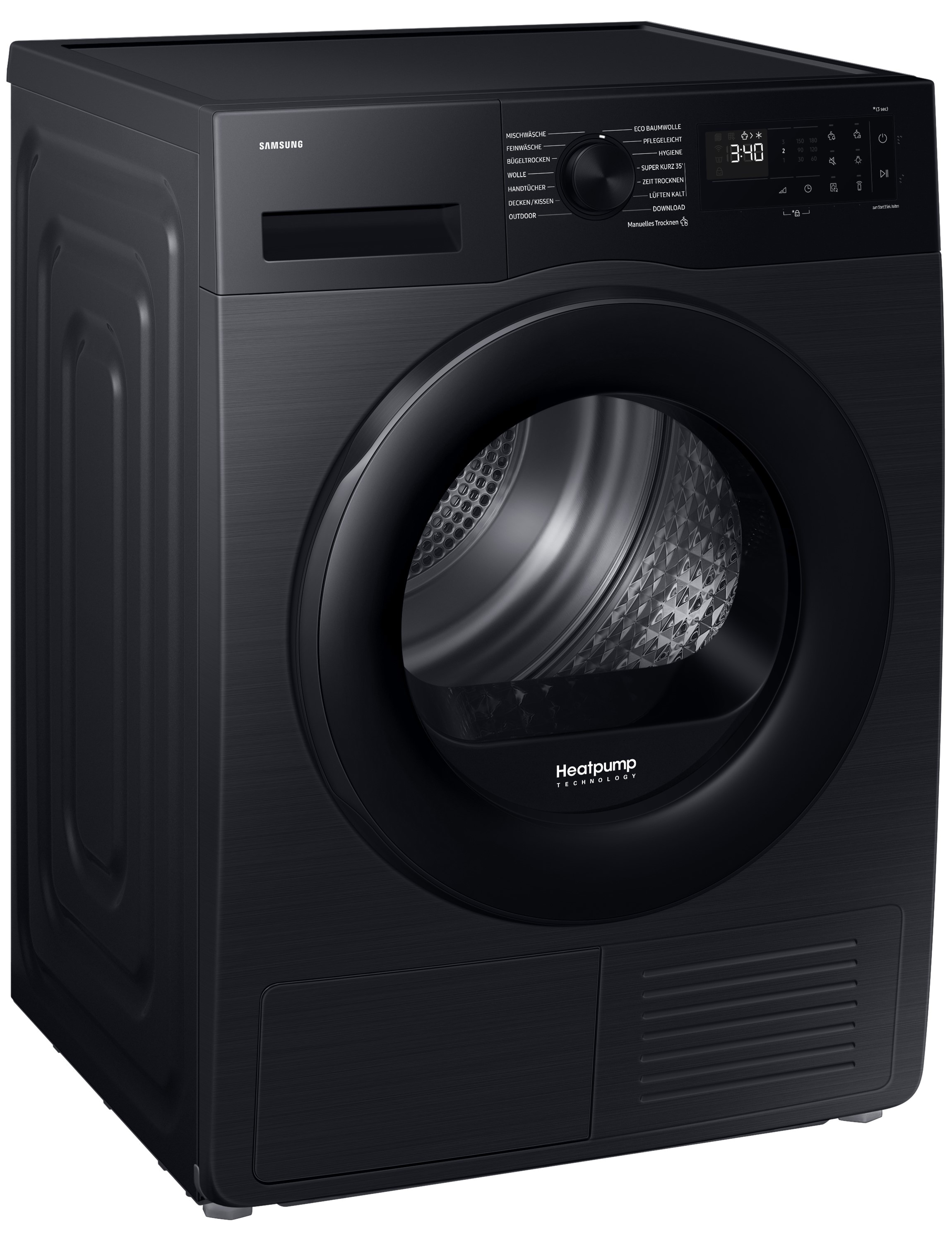 Samsung Wärmepumpentrockner »DV9EDG52A0ABEG«, DV5000D, 9 kg, Optimal Dry ‑ Intelligent Trocknen mit Sensoren
