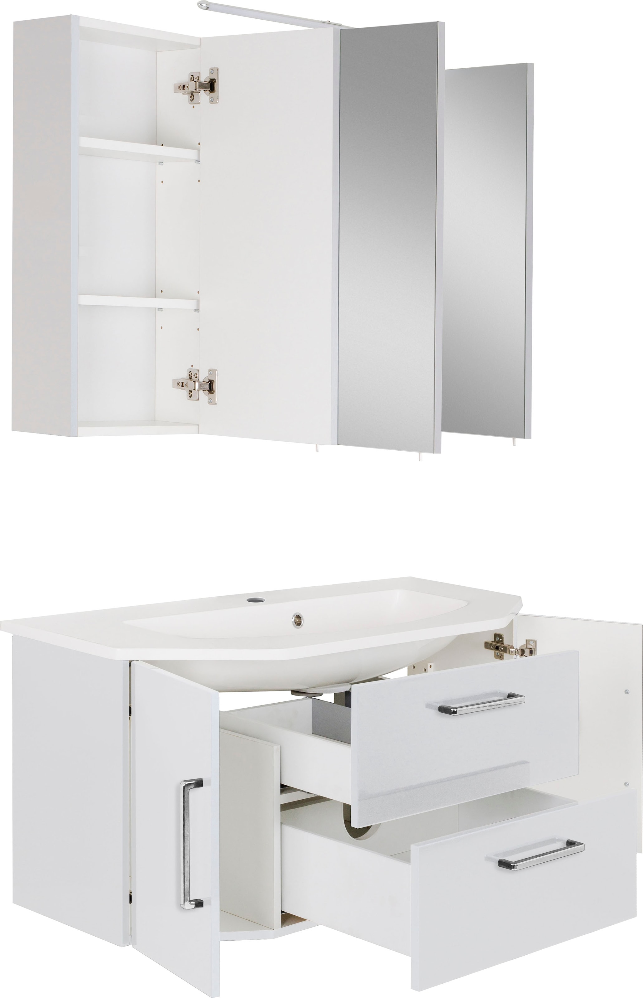 OPTIFIT Badmöbel-Set »Ava«, (Set, 2 St.)