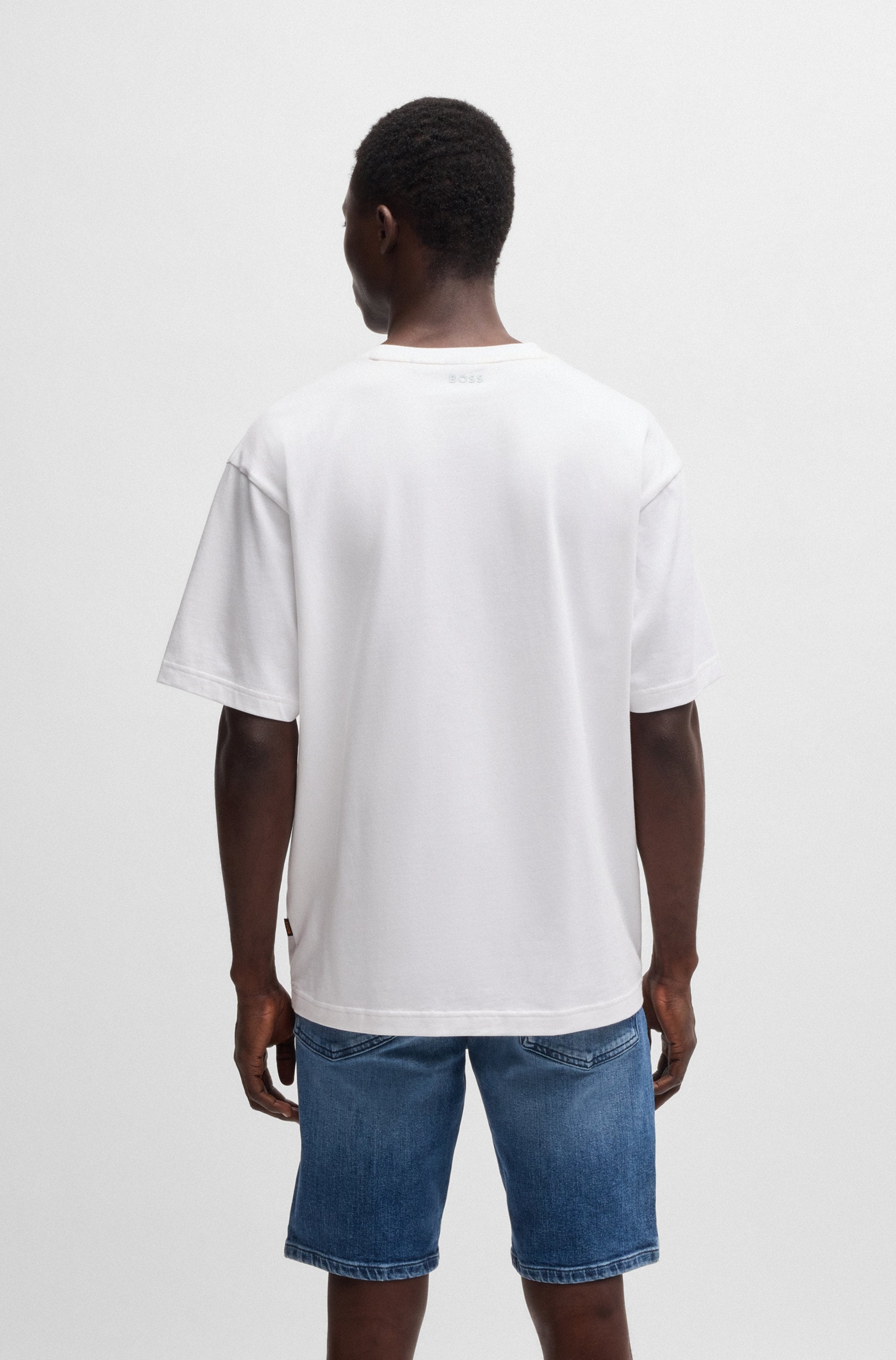 BOSS ORANGE T-Shirt »Te_fishpatch«