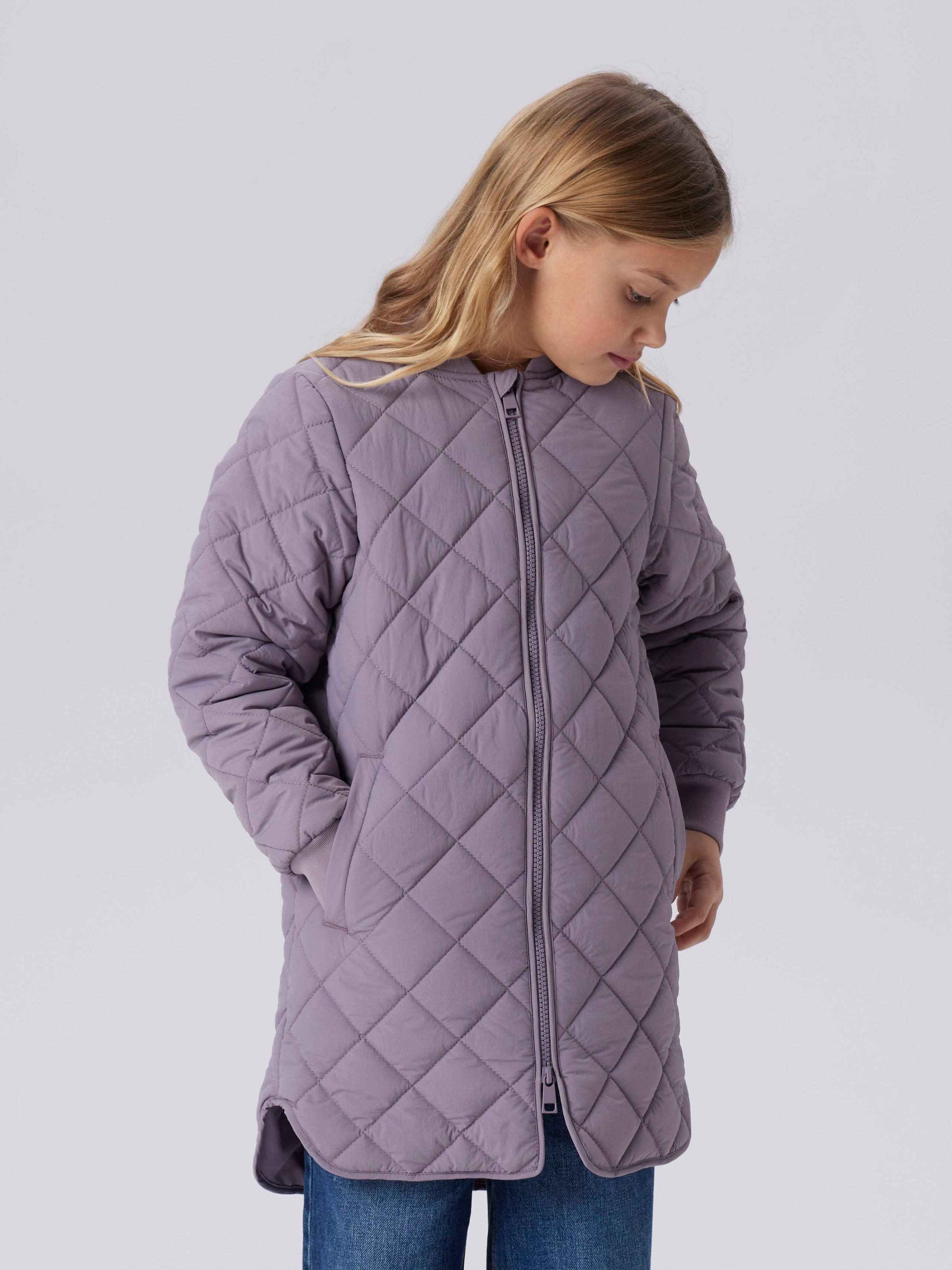 Name It Outdoorjacke »NKFMARLIN QUILT JACKET LONG TB«