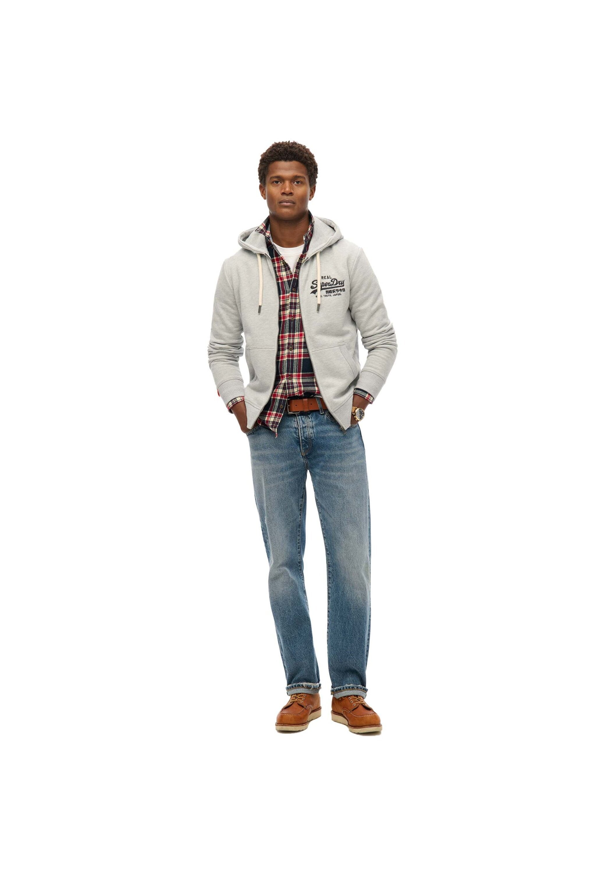 Superdry Sweater »Sweatjacke VI Embroidered Ziphood«