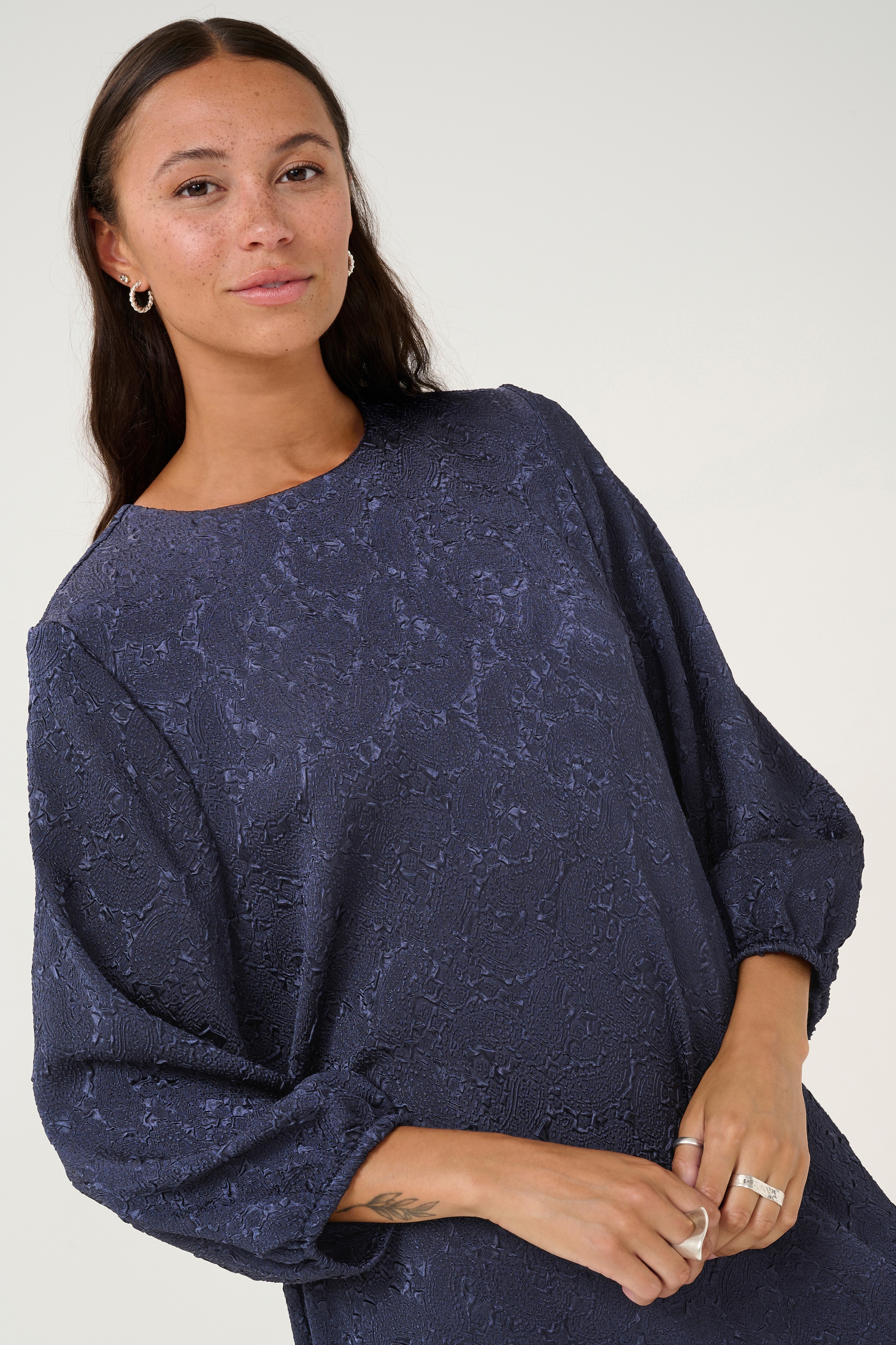 KAFFE Midikleid »Kleid KAlauren«