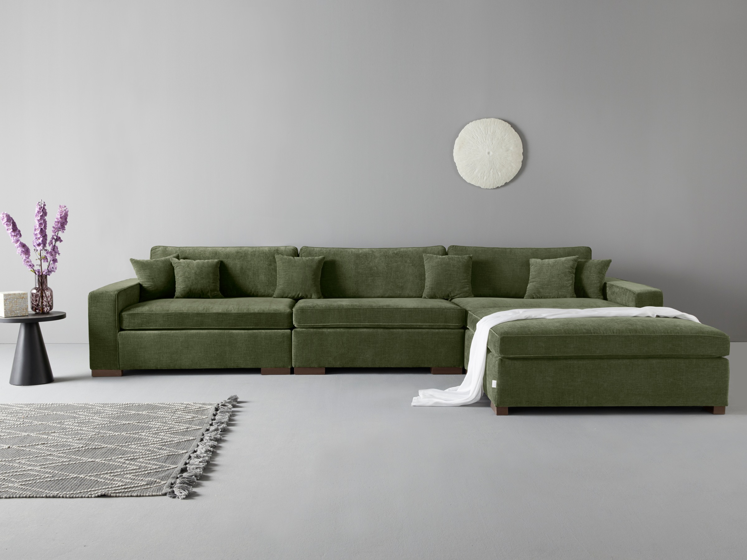 Guido Maria Kretschmer Home&Living Polsterhocker »Skara XXL«, Passend zur Serie »Skara XXL«.