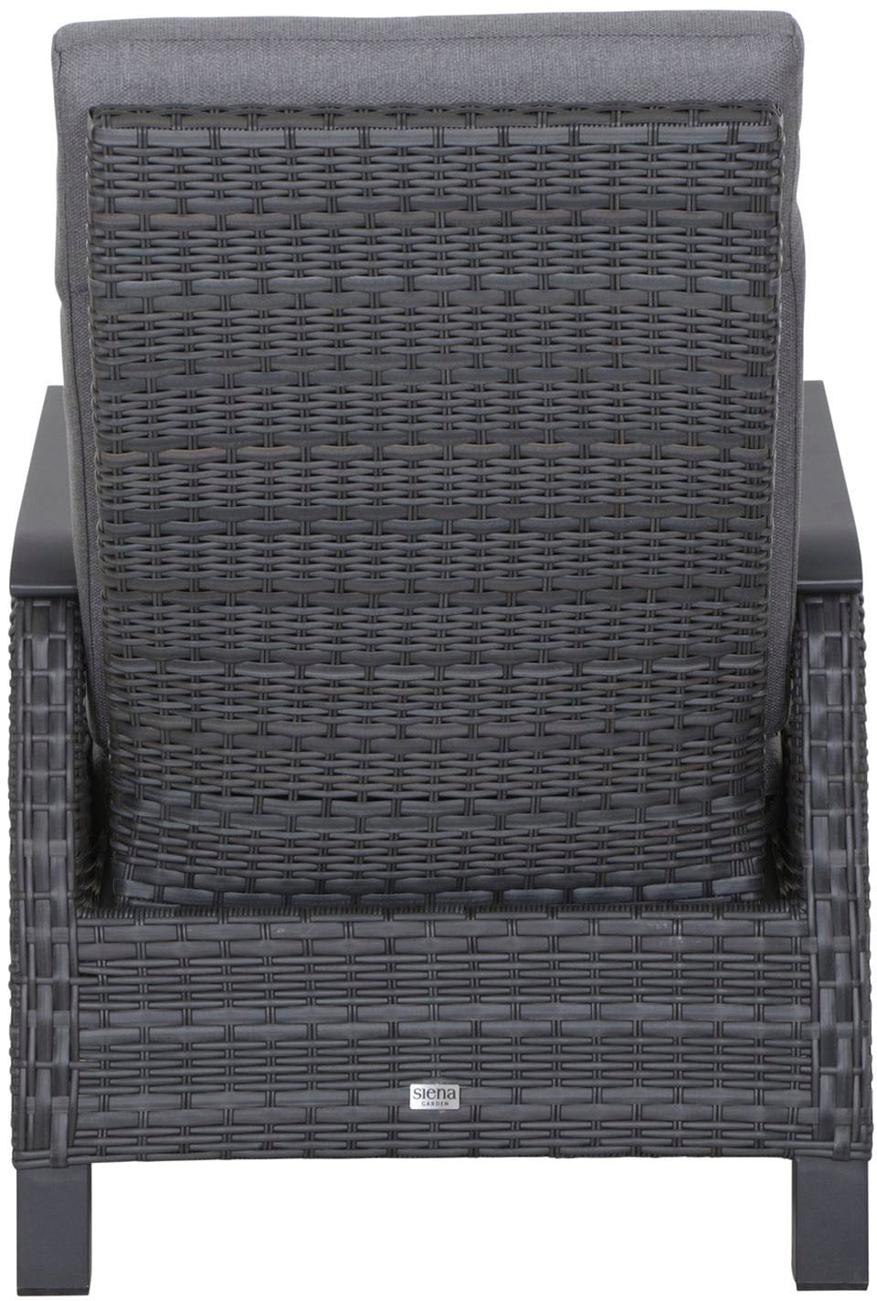 Siena Garden Gartenlounge-Set »Solea«, (Set, 8 tlg.), bestehend aus 2 Sesseln, 1 Bank, 1 Tisch und 4 Auflagen