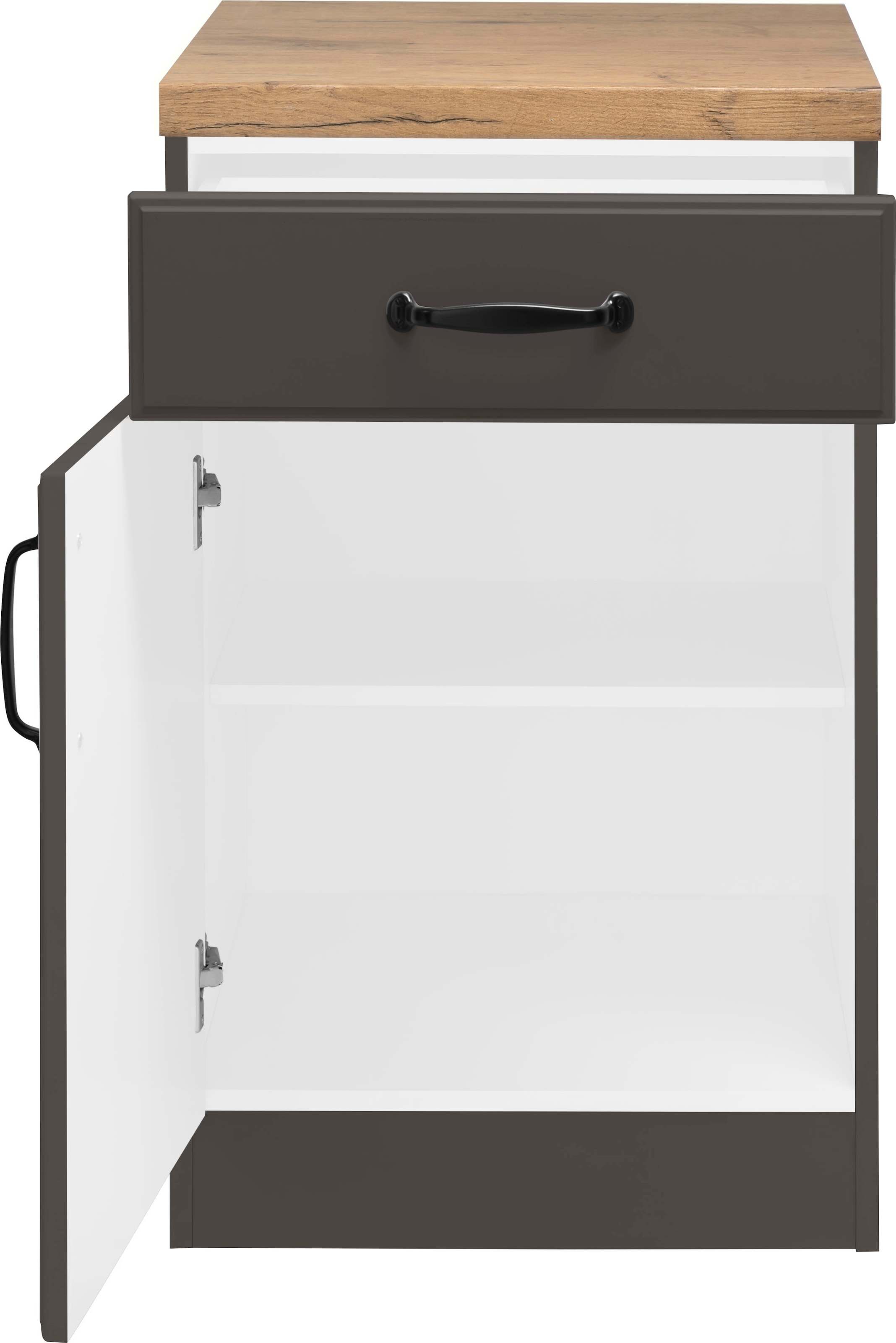 wiho Küchen Unterschrank »Erla«, kaufen Online mit Kassettenfront 50 cm breit OTTO im Shop