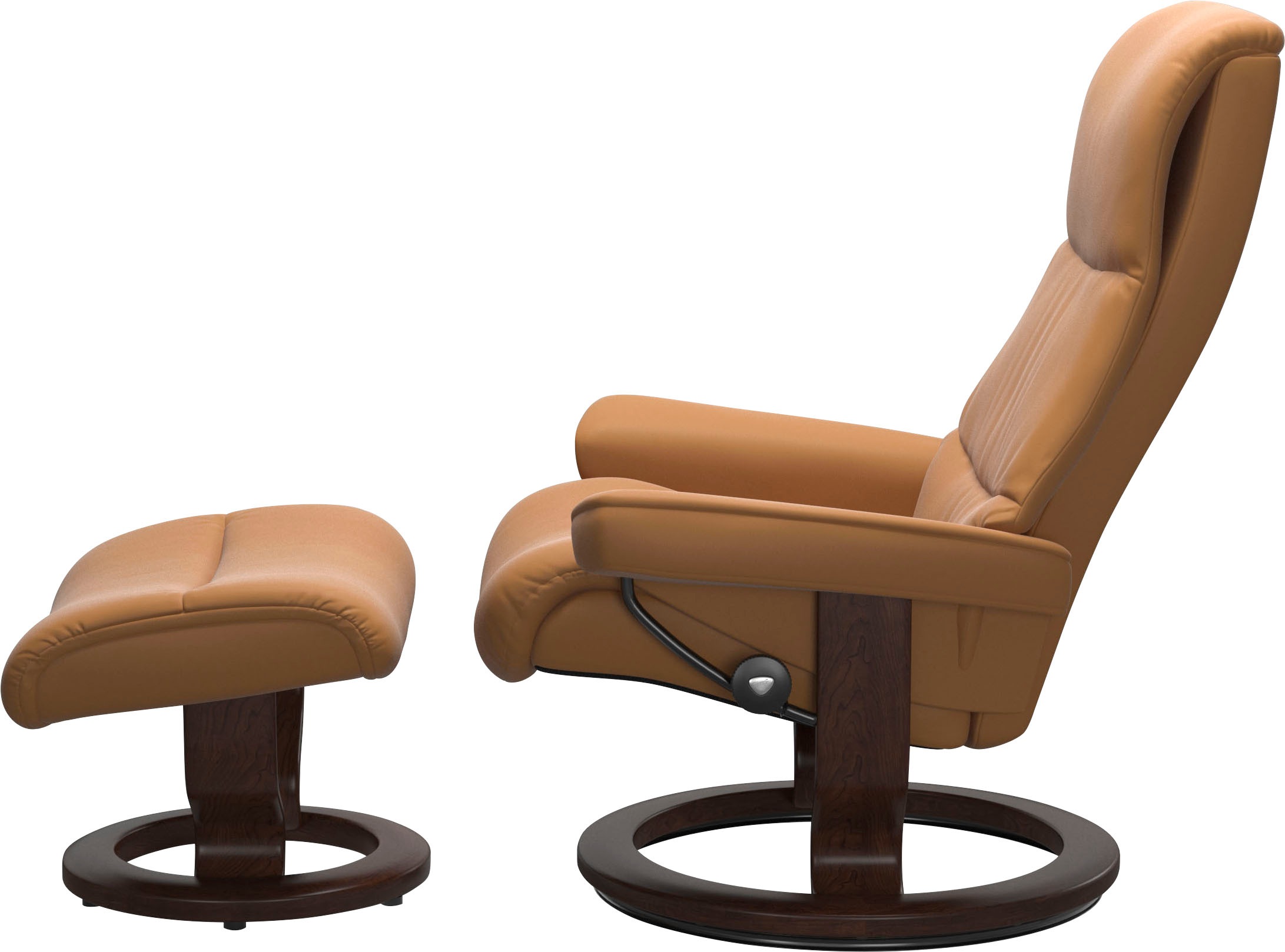 Stressless® Fußhocker »View« mit Classic Base,Gestell Braun