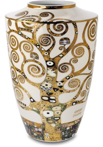 Tischvase »Vase Gustav Klimt - "Der Lebensbaum"«, (1 St.)