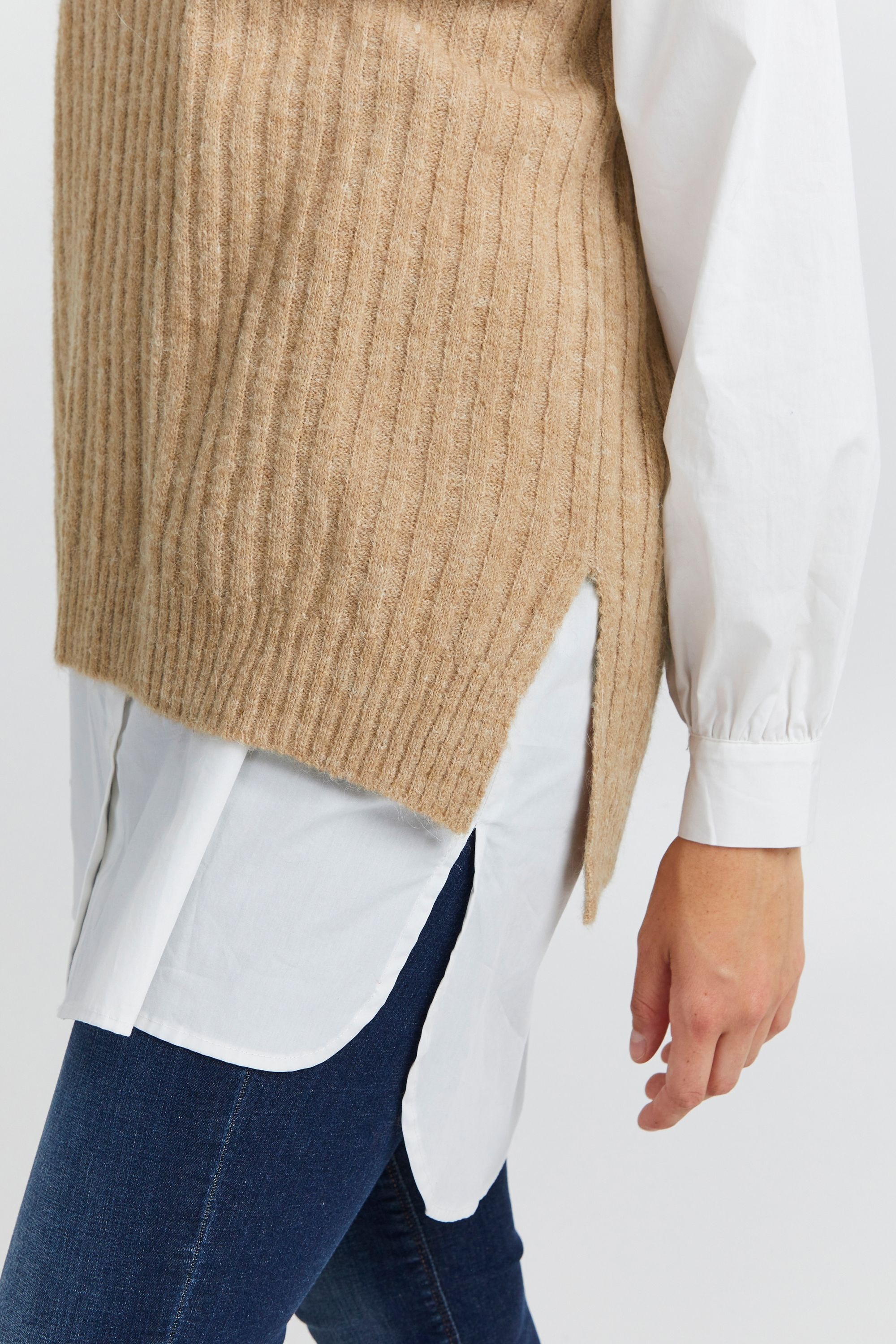 Ichi Strickjacke »Pullunder IHKamara«