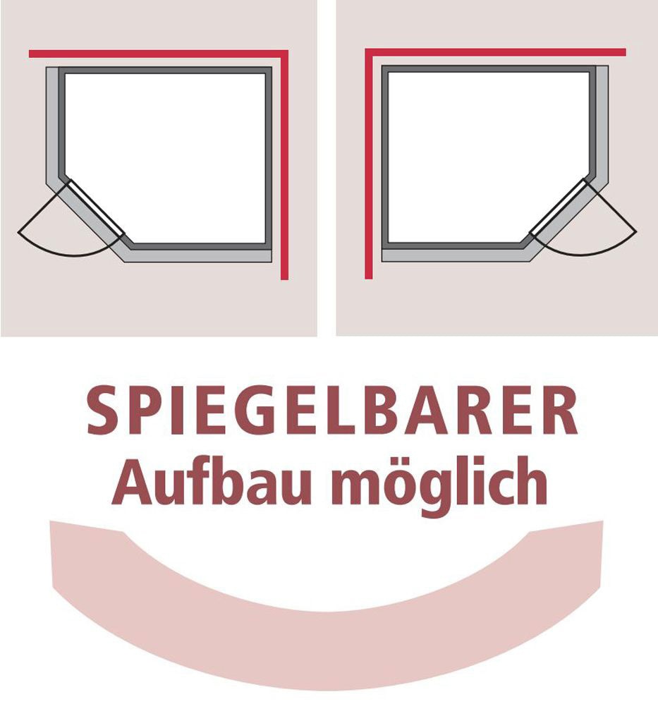 Karibu Sauna »Dima« Set,  ohne Ofen