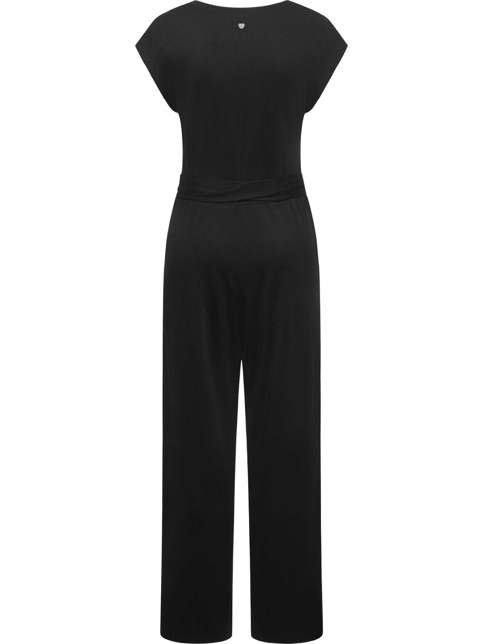 Ragwear Jumpsuit »Jumpsuit Goldea«, Langer Damen Overall mit Bindegürtel