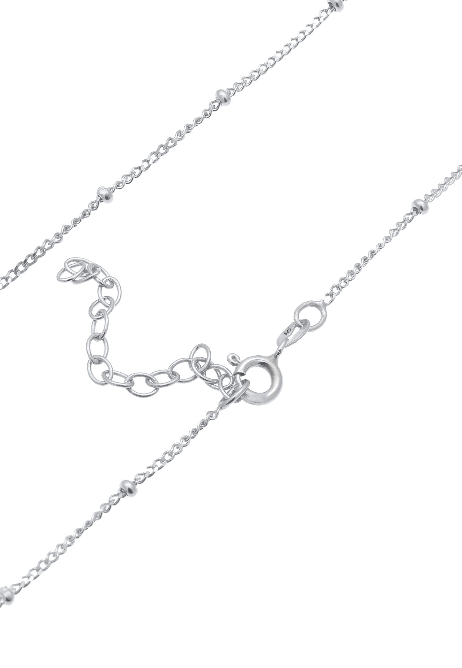 Elli Choker »Halskette Choker Y-kette Kugelkette Basic 925 Silber«