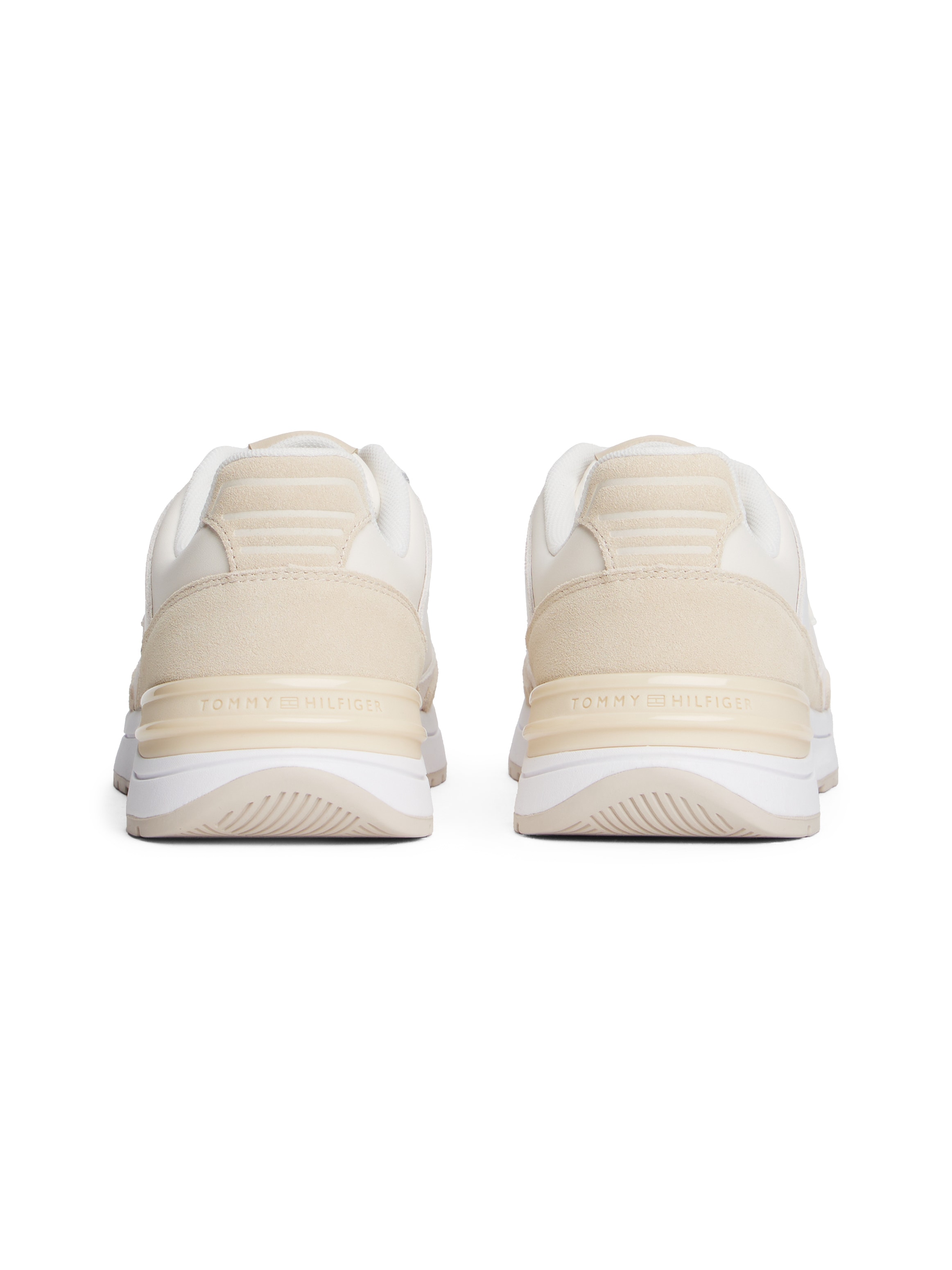 Tommy Hilfiger Keilsneaker »CASUAL FASHION RUNNER LTR«, Freizeitschuh, Halbschuh, Schnürschuh mit TH-Hardcover-Logo