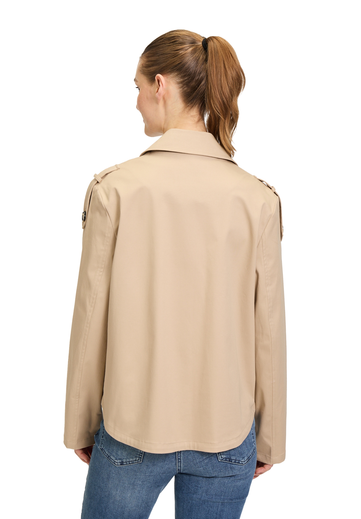 Amber & June Sommerjacke »Sommerjacke mit Kragen«