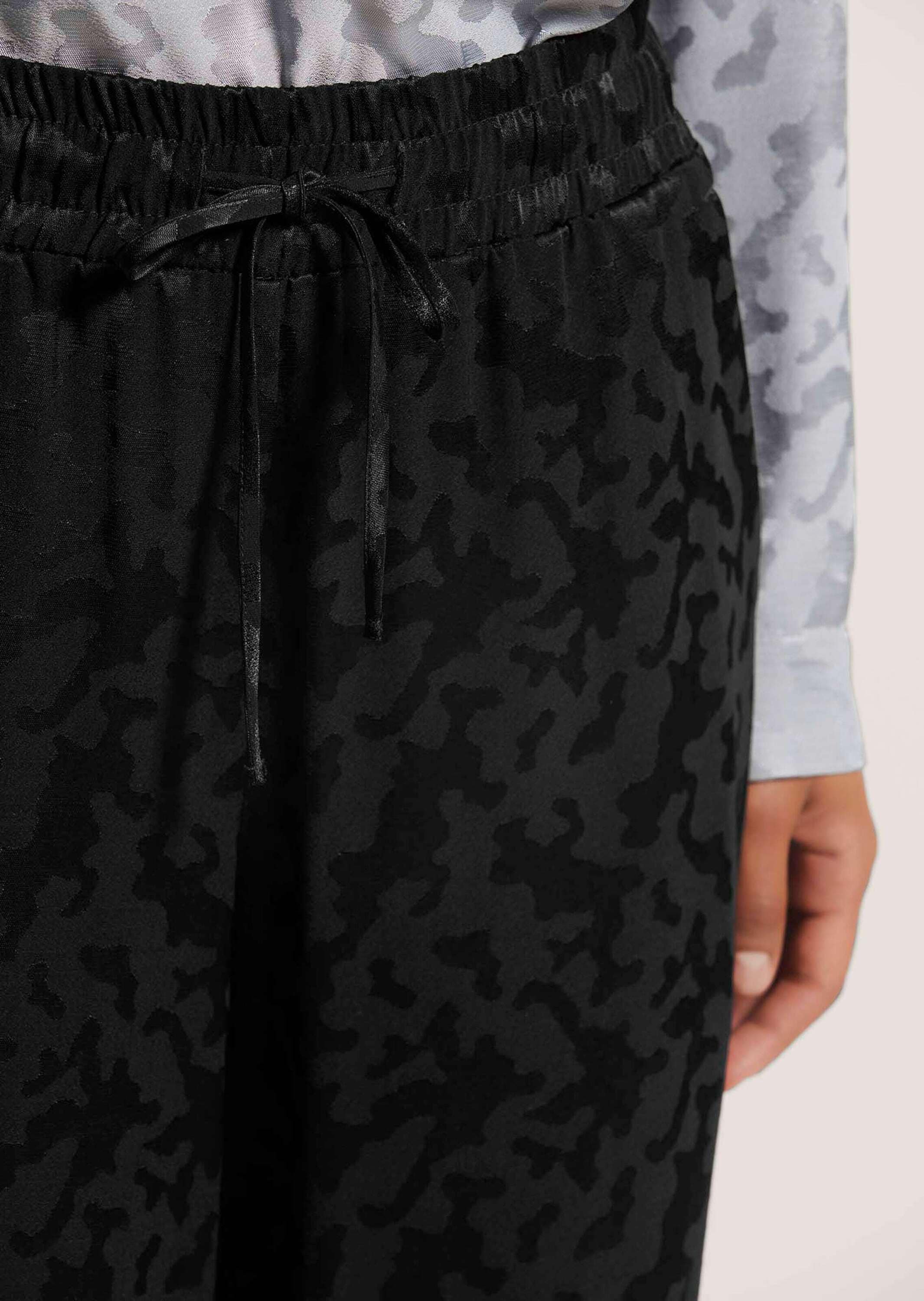 MADELEINE Stoffhose »Hose Jacquard-Hose zum Schlüpfen«