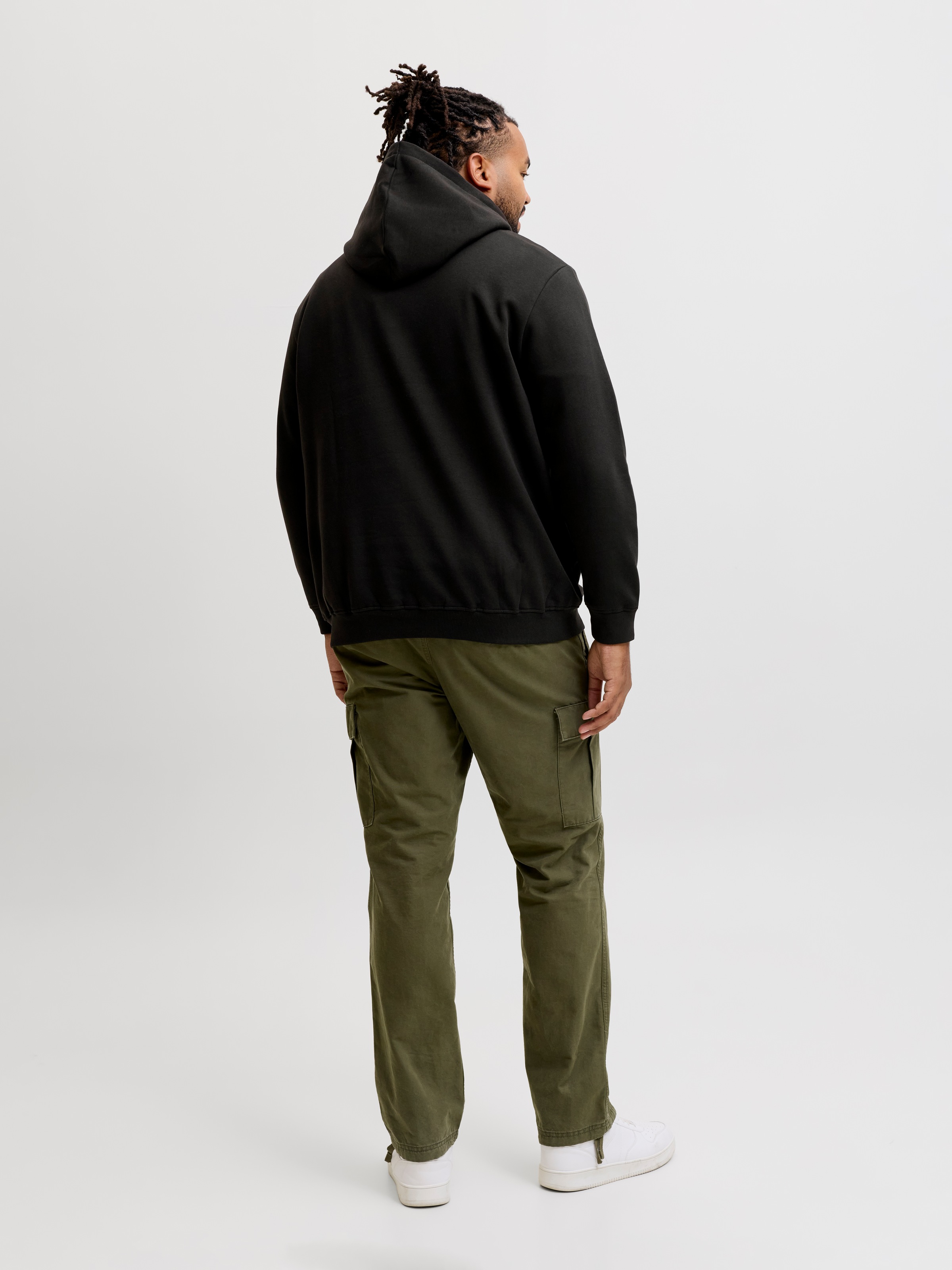 Jack & Jones PlusSize Kapuzensweatshirt »JCOFUSION BOX SWEAT HOOD PLS«, Baumwollmischung, regular fit
