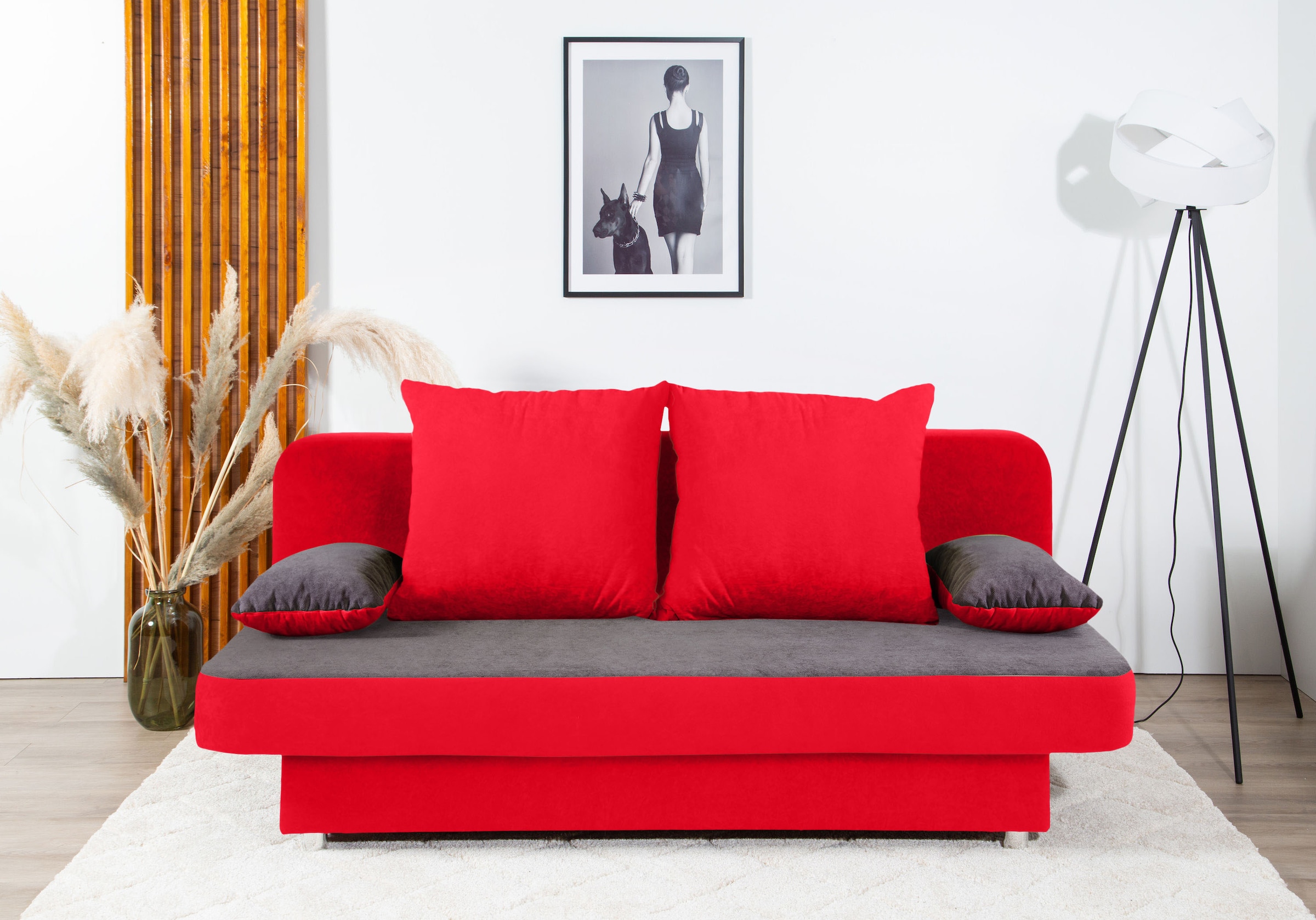 COLLECTION AB Schlafsofa »ULLA inkl. Bettfunktion und Bettkasten«,...