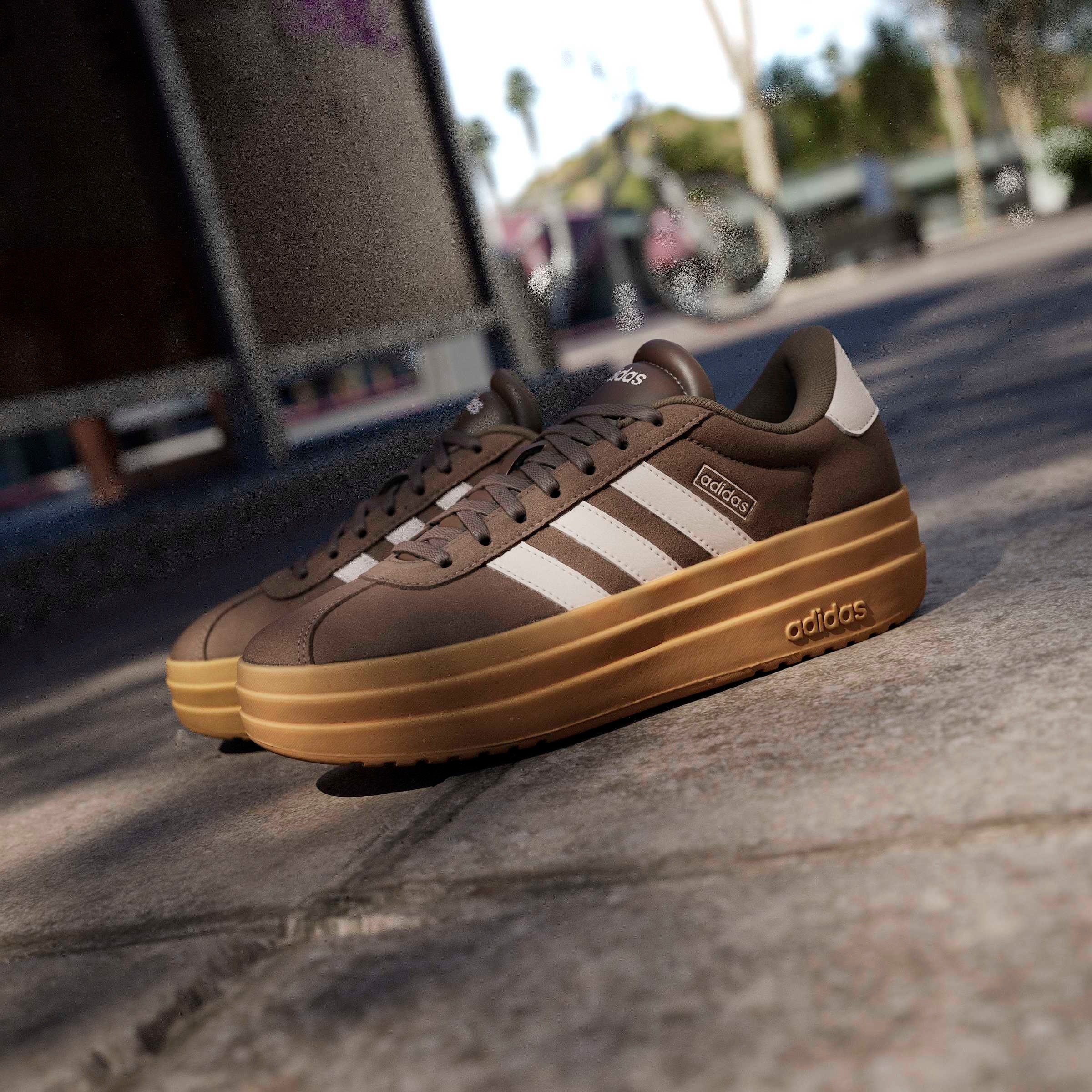 adidas Sportswear Plateausneaker »VL COURT BOLD«  inspiriert vom Design des adidas gazelle bold