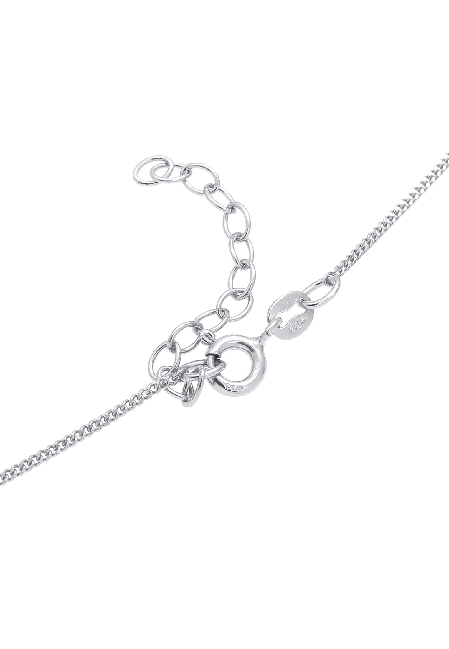 Elli Choker »Halskette Choker Herz Cut Out Liebe Romantik 925 Silber«