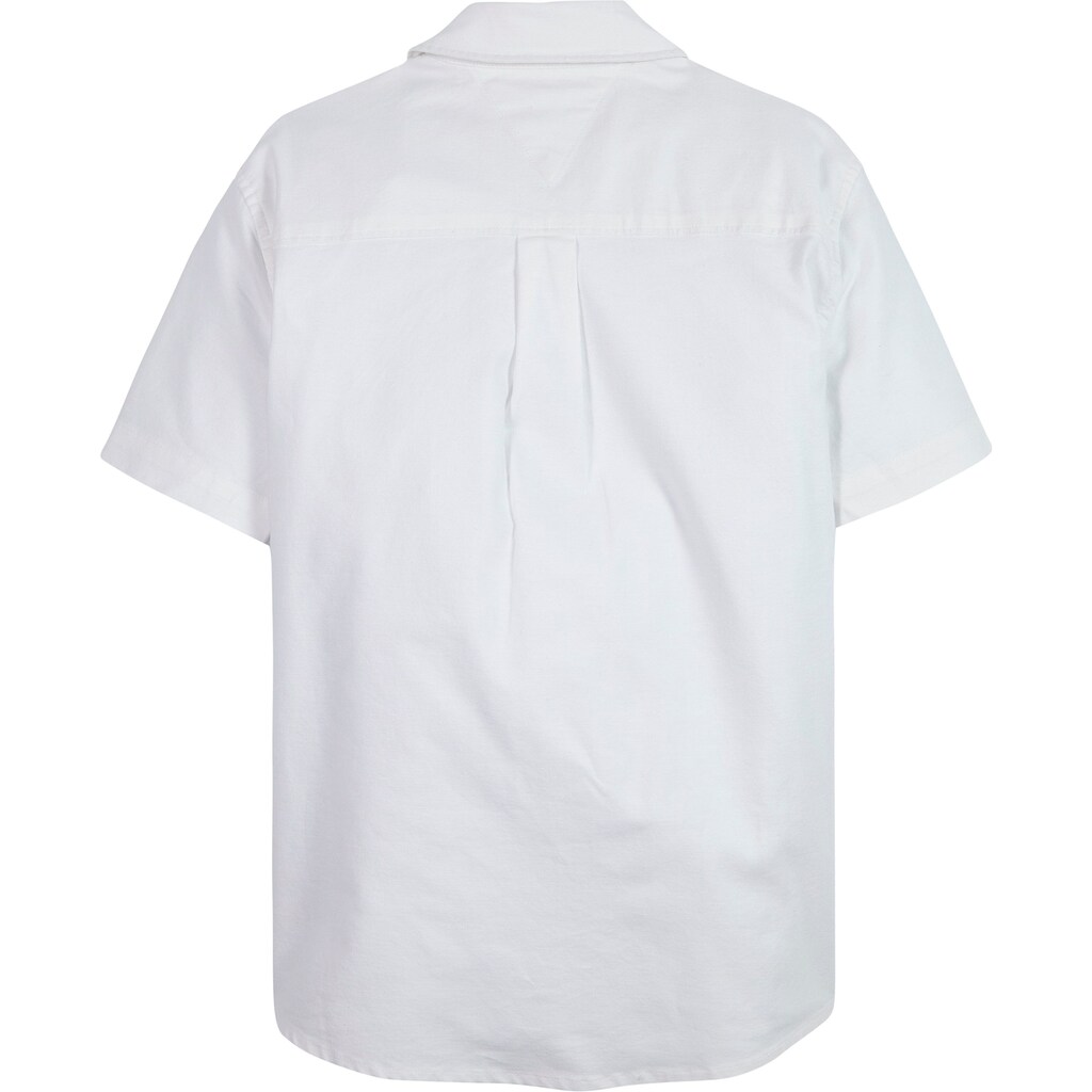 Tommy Hilfiger Kurzarmhemd »STRETCH OXFORD SHIRT S/S«, mit kurzen Ärmeln und Hemdkragen