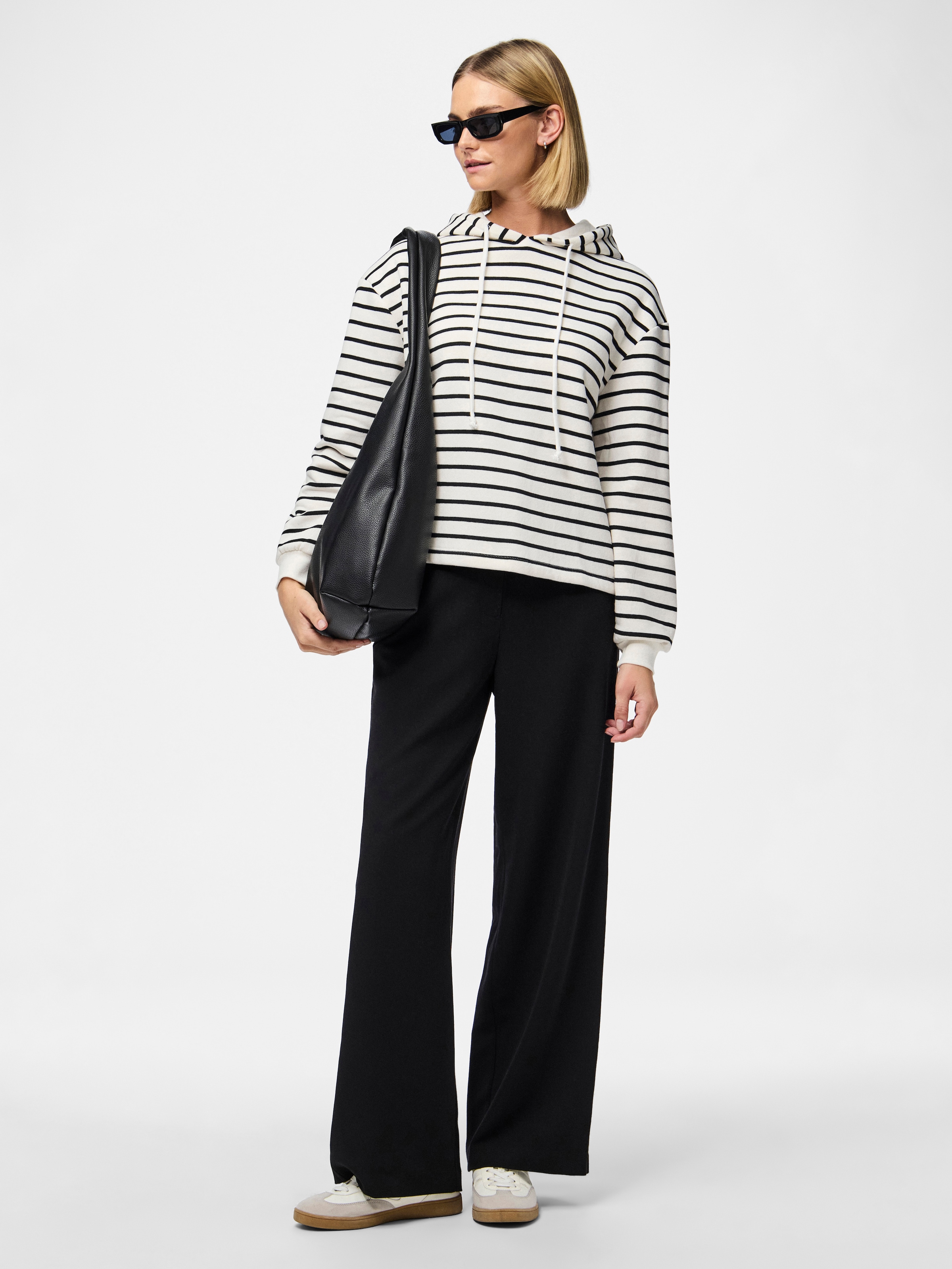 pieces Hoodie »PCCHILLI LS HOODIE STRIPES NOOS BC«
