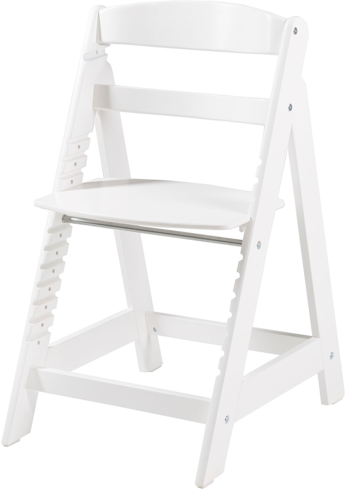 roba® Hochstuhl »Treppenhochstuhl Sit Up Click 'N' Flex, weiß«, aus Holz
