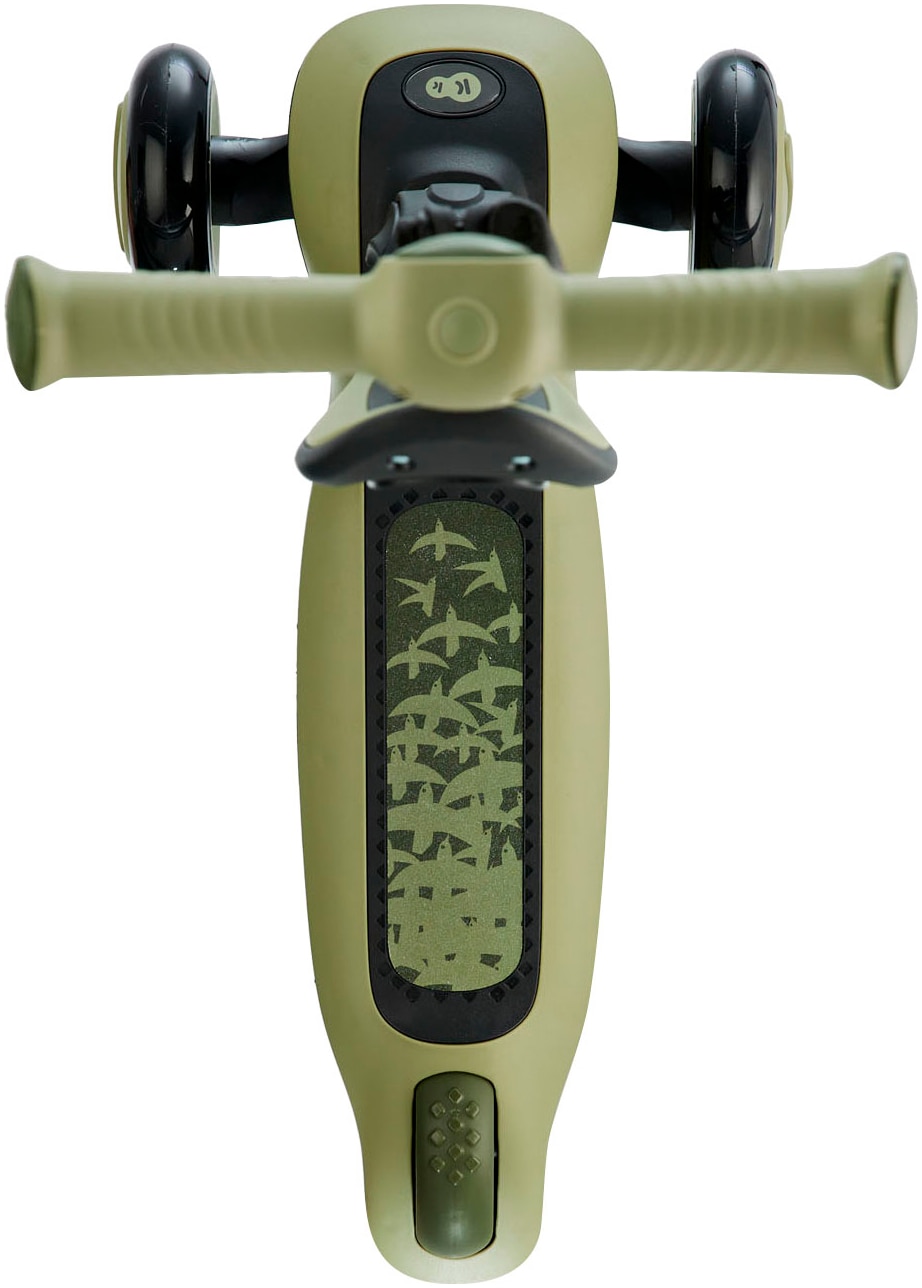 Kinderkraft Tretroller »HALLEY« für Kinder; mit Bremse und leuchtenden Vorderrädern