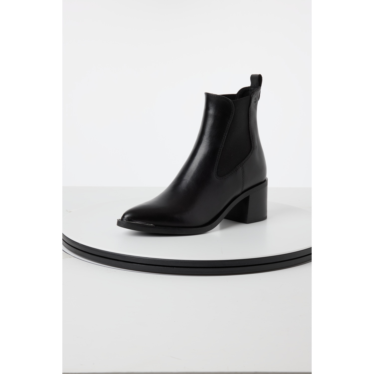 Tamaris Chelseaboots  Businessschuh, Stiefelette mit elegantem Blockabsatz, schmale Form