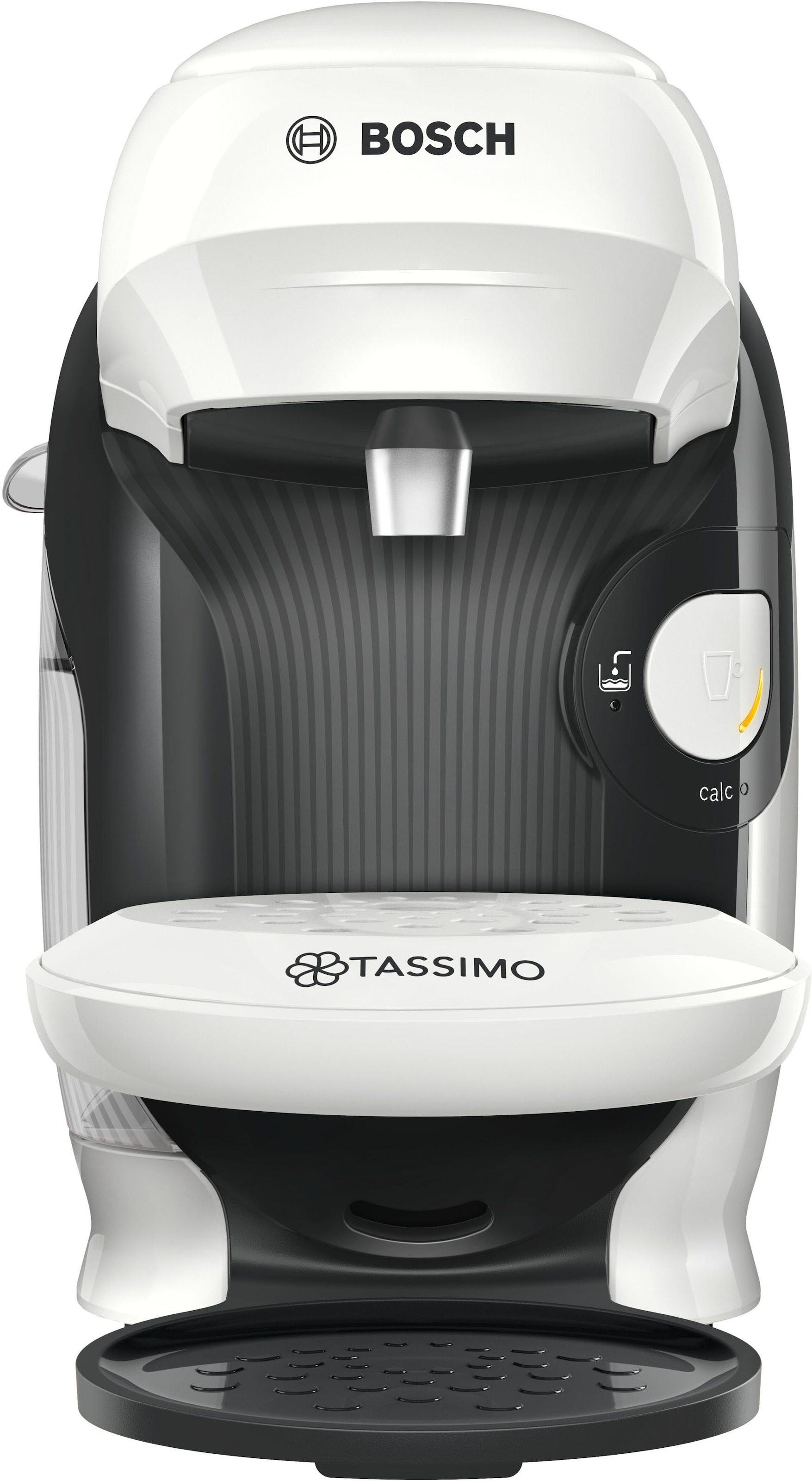 TASSIMO Kapselmaschine »Style TAS1104, über 70 Getränke, platzsparend«, geeignet für alle Tassen, Wassertank 0,7 L, weiß/anthrazit
