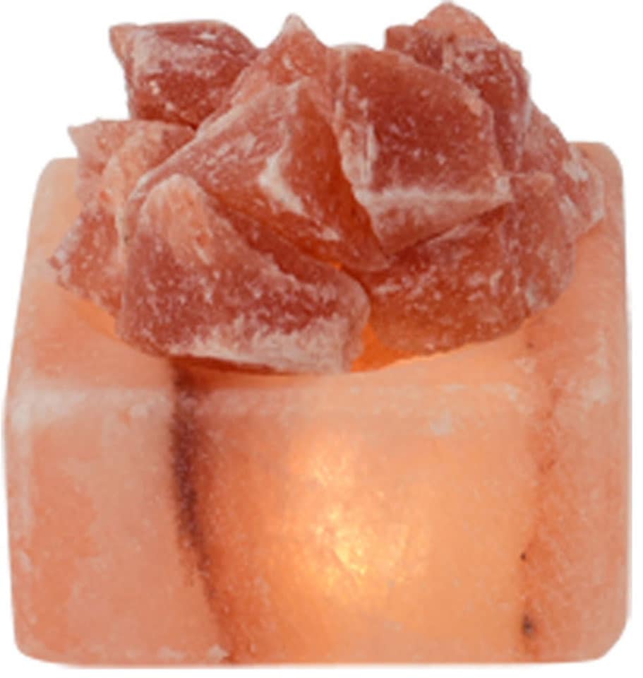 HIMALAYA SALT DREAMS Salzkristall-Tischlampe »Petite«, Handgefertigt aus Salzkristall - jeder Stein ein Unikat, H: ca.4 cm