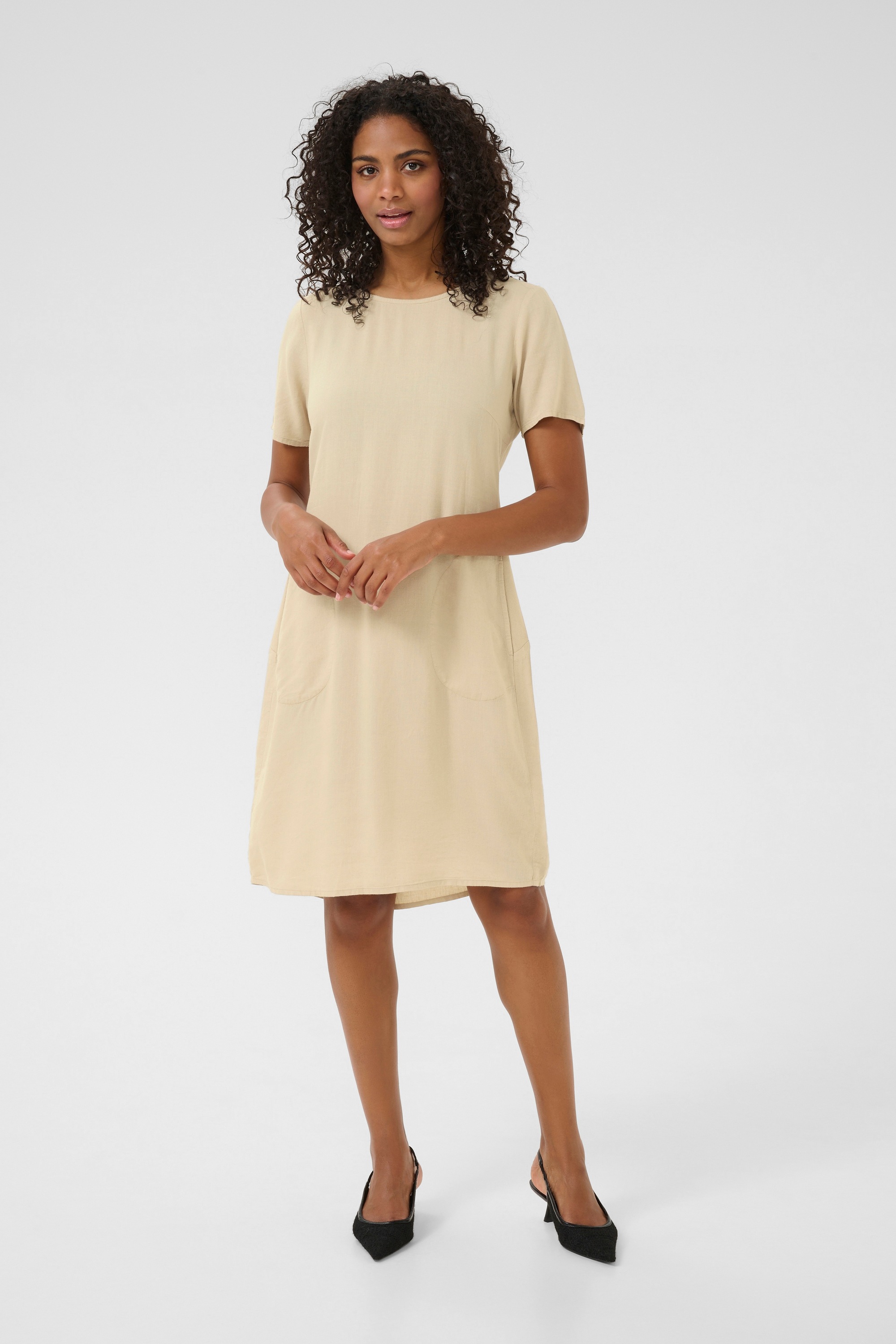 KAFFE Midikleid »Kleid KAmilia«