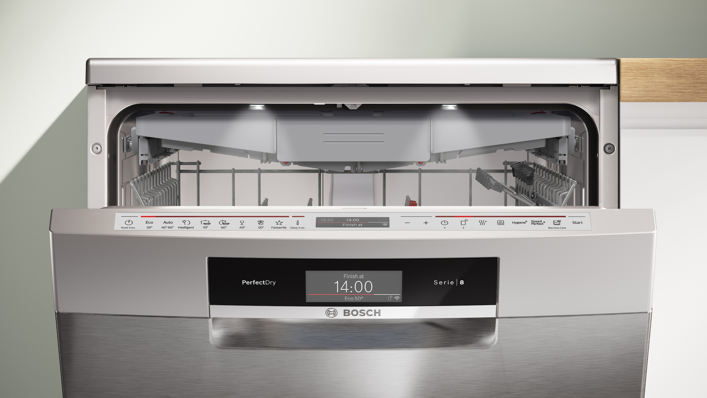 BOSCH Standgeschirrspüler Serie 8 »SMS8TCI04E« 14 tlg. Maßgedecke