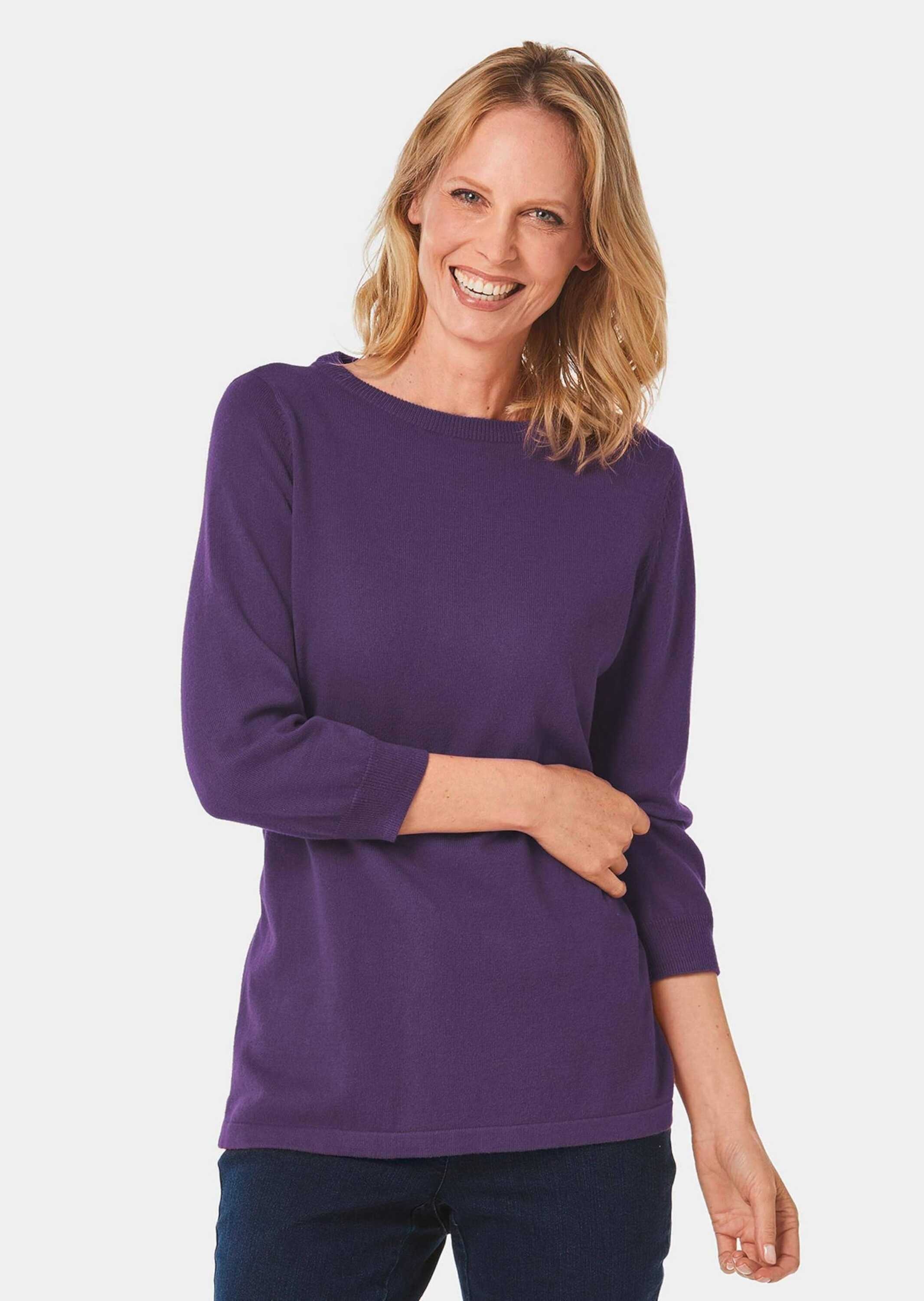 GOLDNER Strickpullover »Pullover aus hochwertigem Garn«