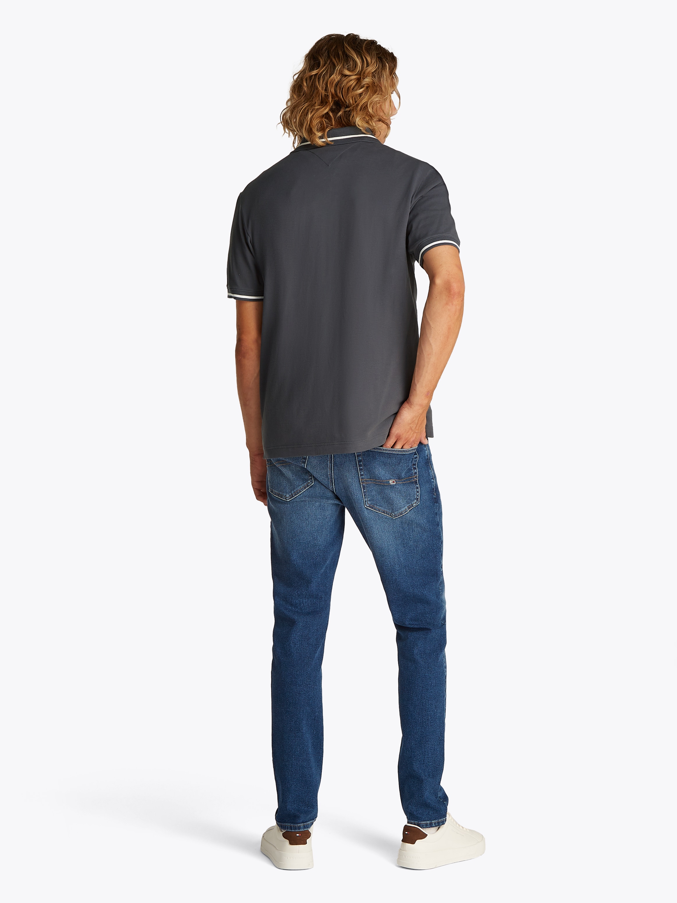 Tommy Jeans Poloshirt »TJM REG TIPPED POLO«, mit Streifendetails
