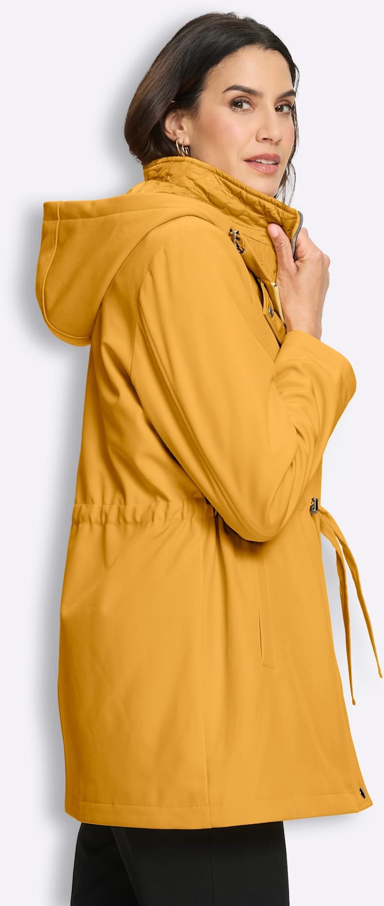 Inspirationen Doppeljacke mit Kapuze