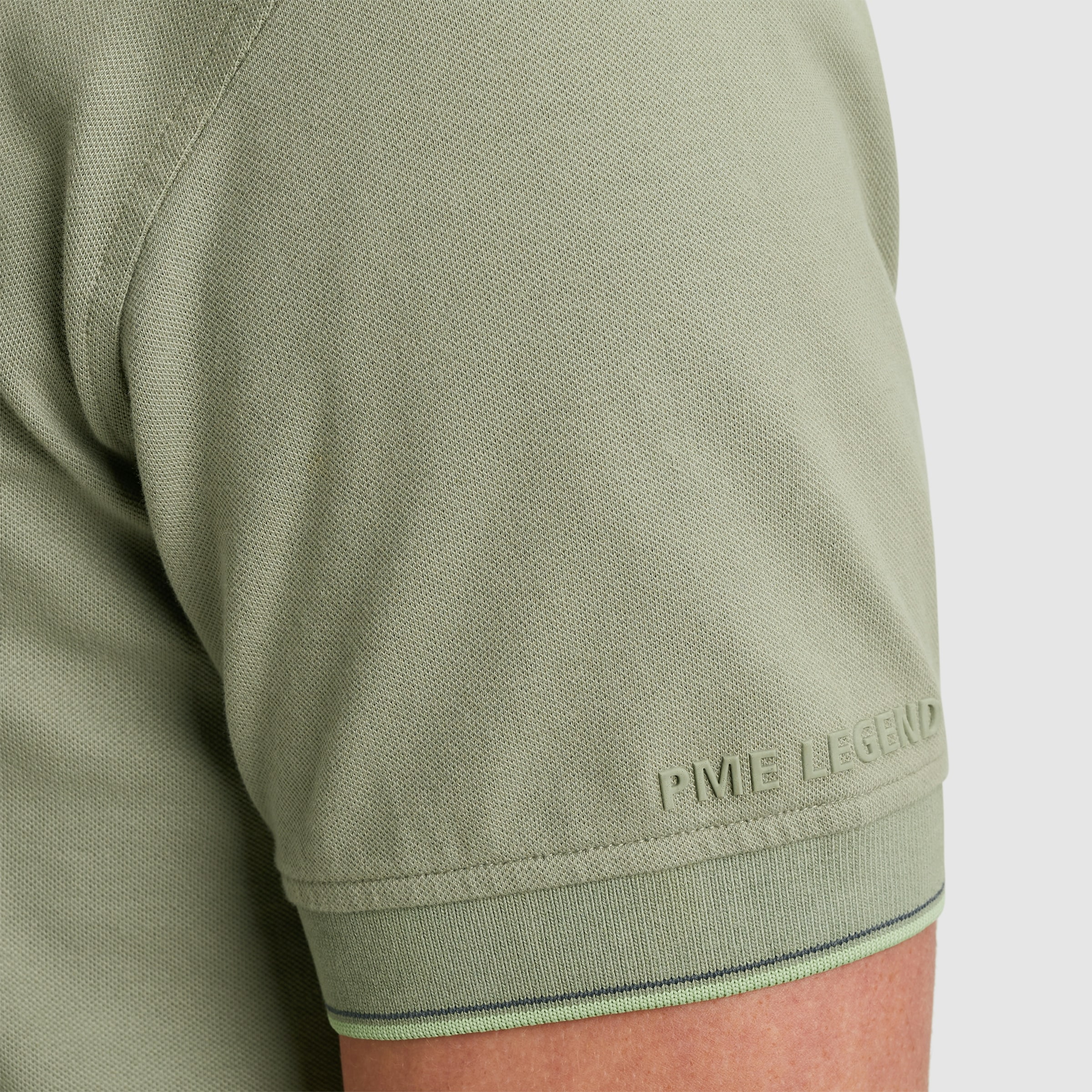 PME LEGEND Poloshirt »Short sleeve polo stretch pique package«, mit Schriftzug