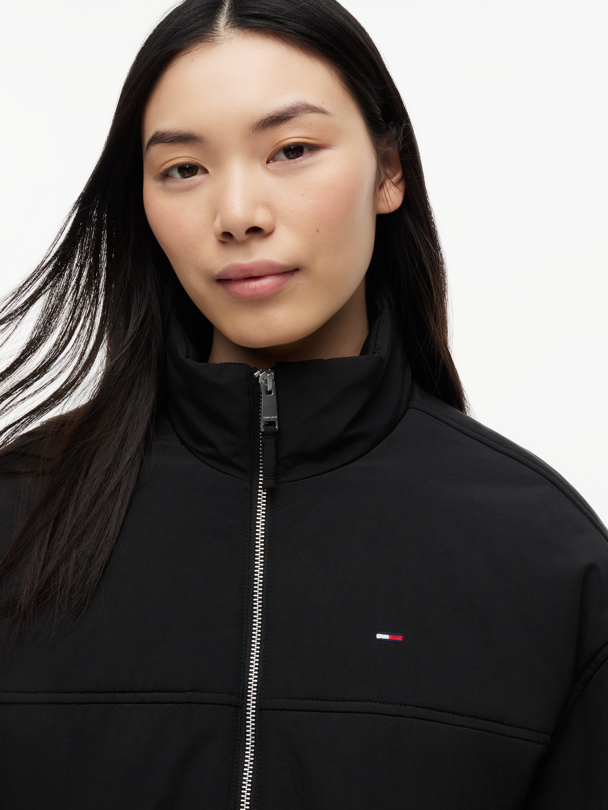 Tommy Jeans Blouson »TJW PADDED HIGH NECK JACKET« Kunstfaser