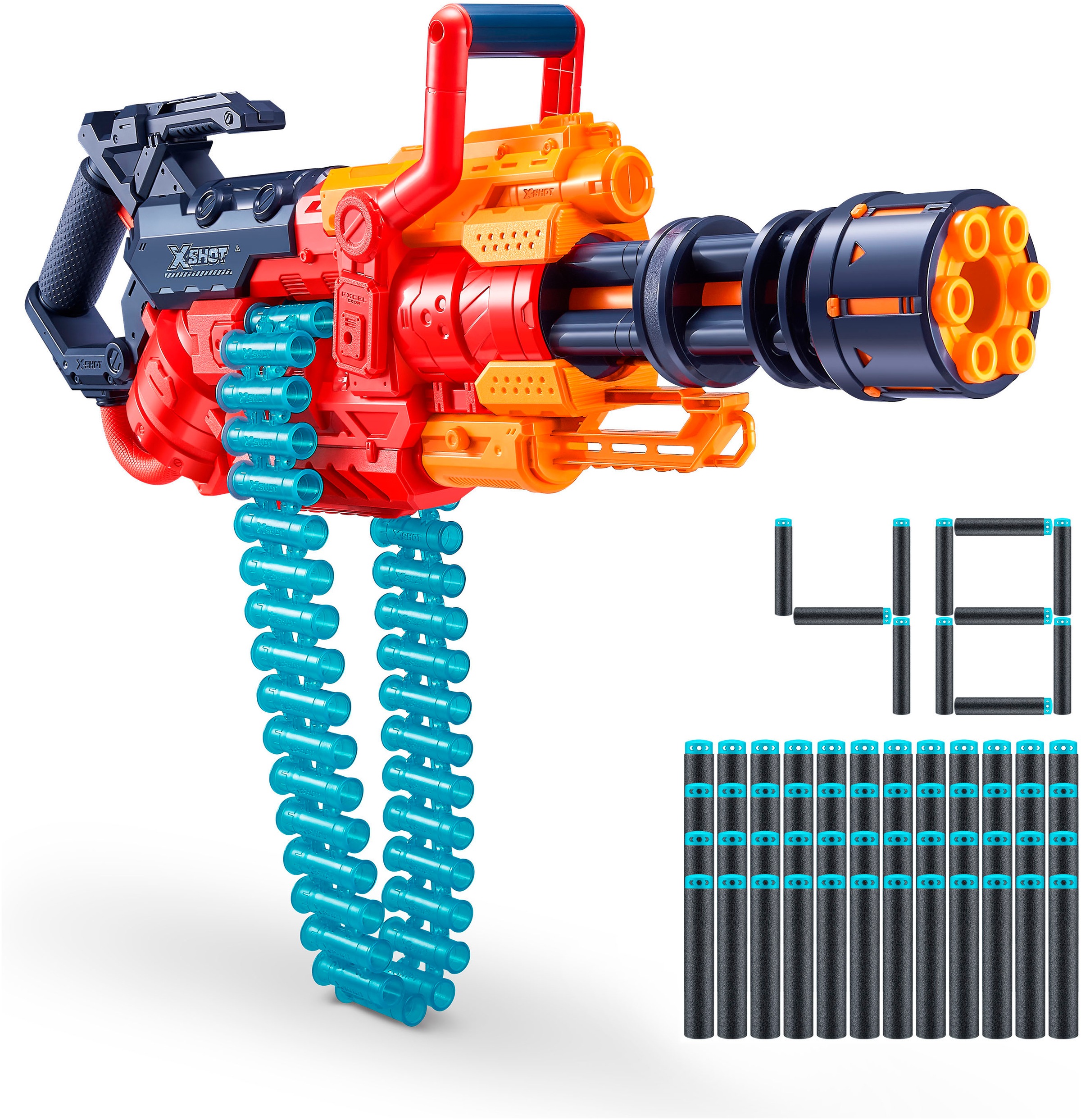 XSHOT Blaster »XSHOT, Excel Crusher Blaster mit Darts«