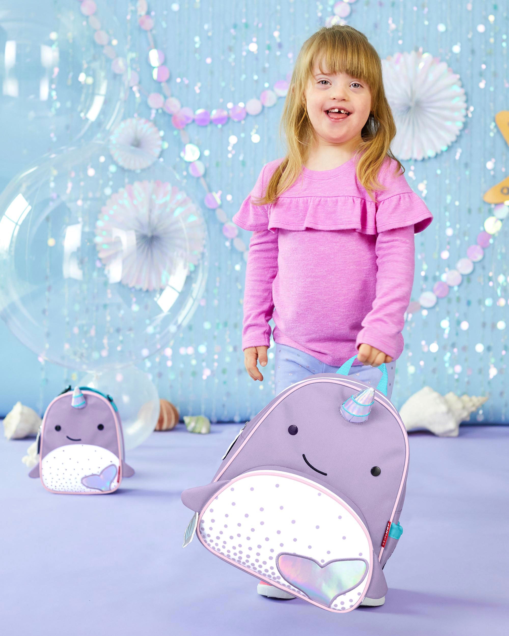 Skip Hop Kinderrucksack »Zoo - Narwal«