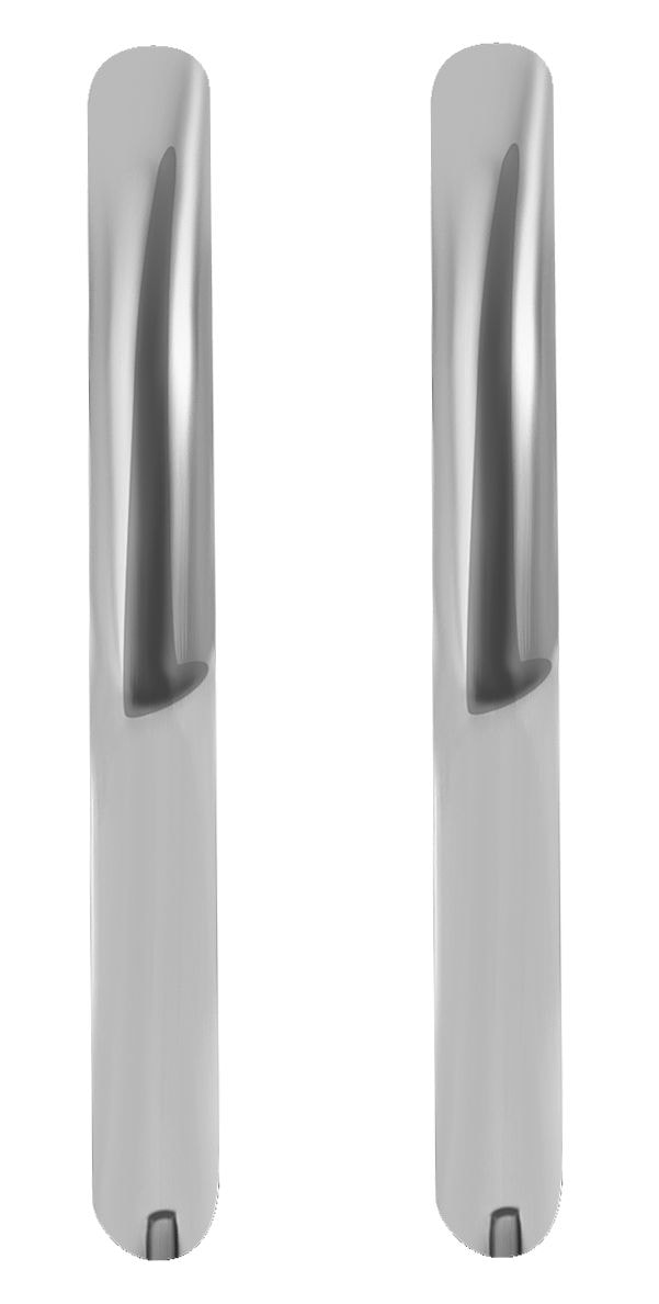 Adelia´s Paar Creolen »Unisex Ohrringe ¿ Klappcreole aus Edelstahl«