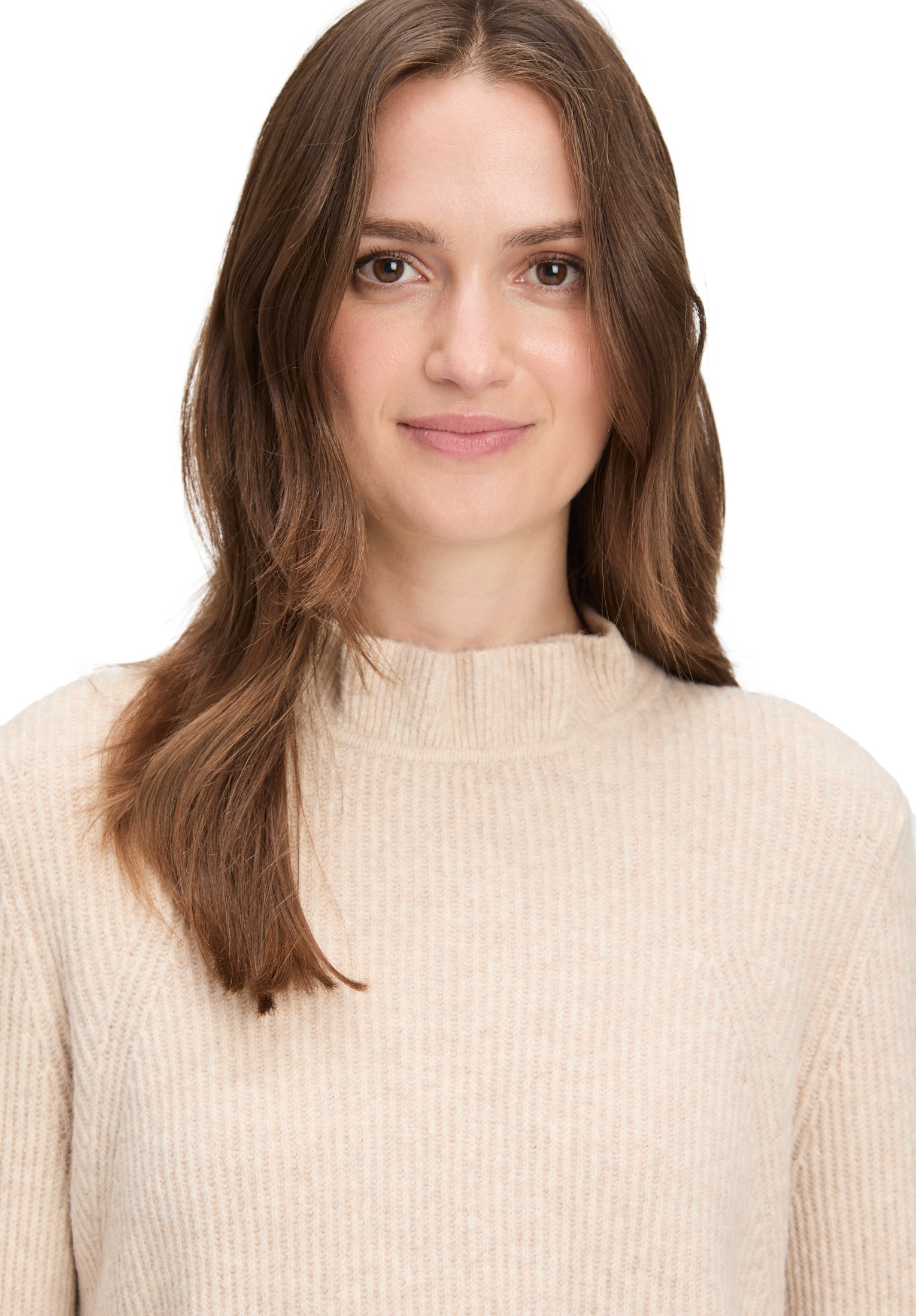 Cartoon Strickpullover »Strickpullover mit Stehkragen«