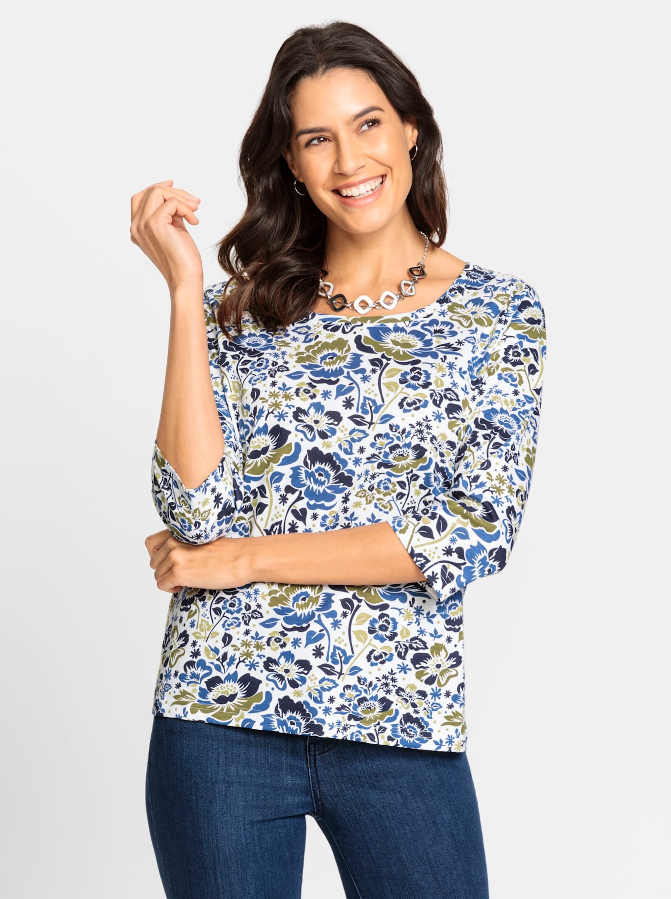 Inspirationen Print-Shirt »Shirt«, (1 tlg.)