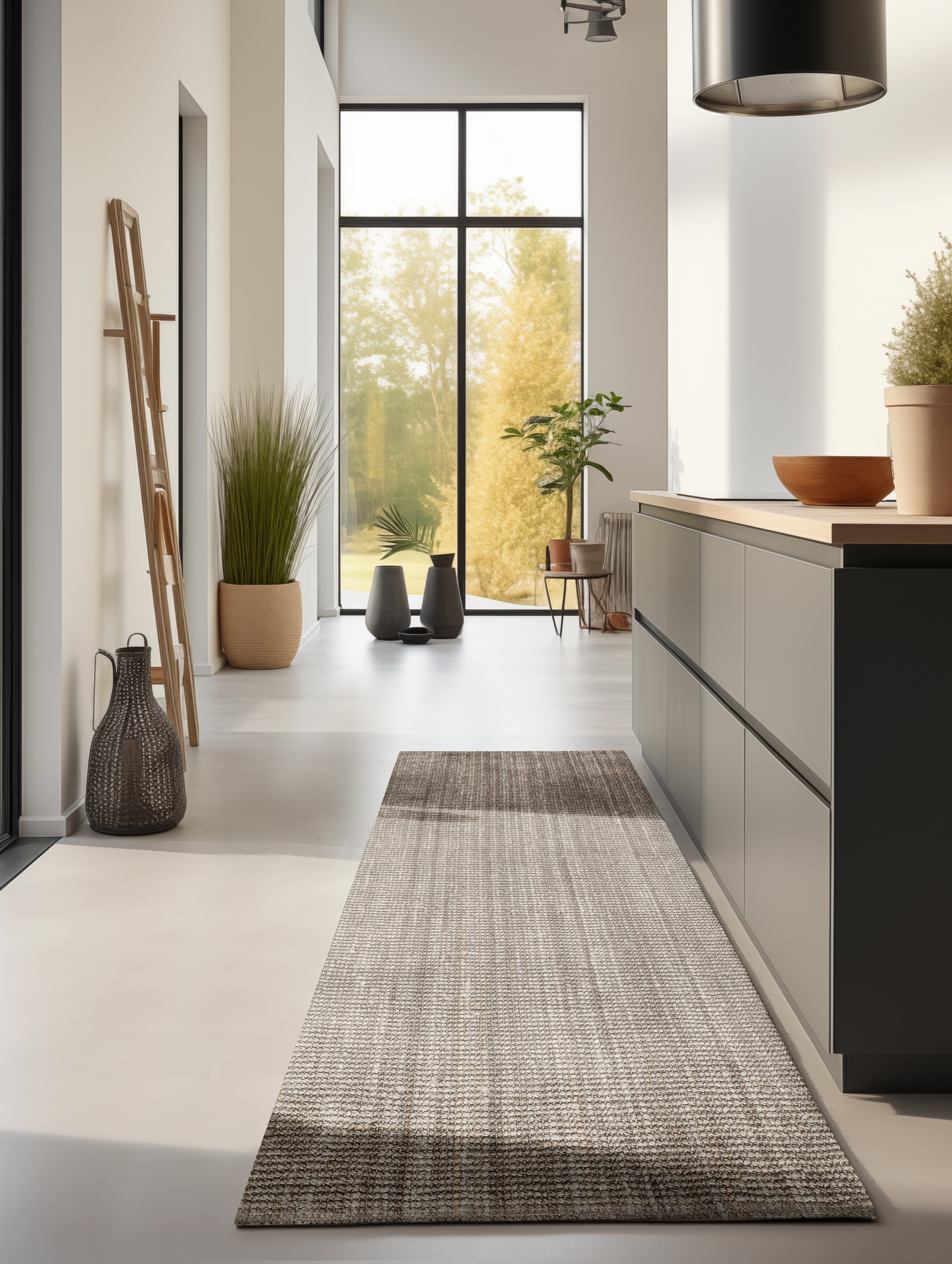 HANSE Home Teppich »Jaipur Juteteppich, als Läufer und in Rund«, rechteckig, 10 mm Höhe, 100% Naturfaser, Wohnzimmer, Esszimmer, Schlafzimmer, GRS