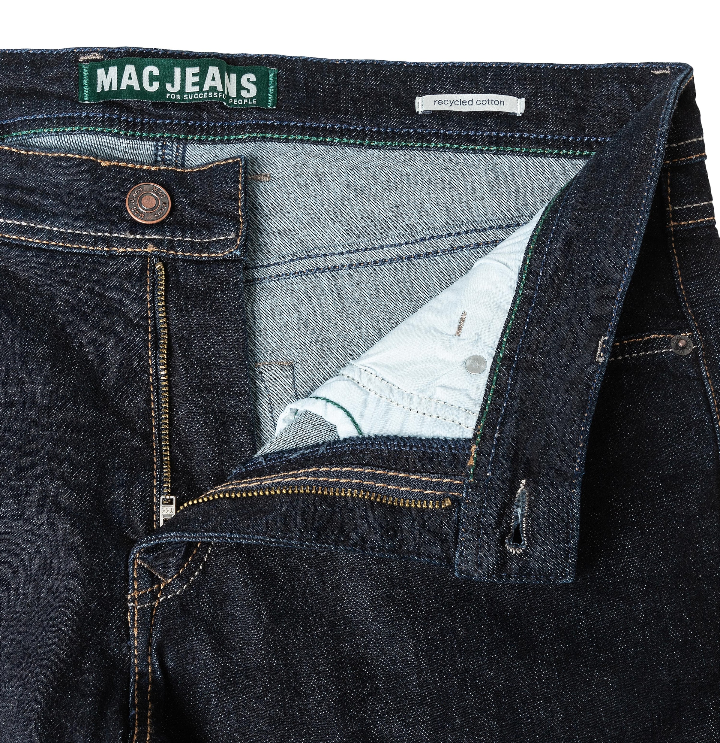 MAC Straight-Jeans »Arne«, in gepflegter Optik, mit Stretch