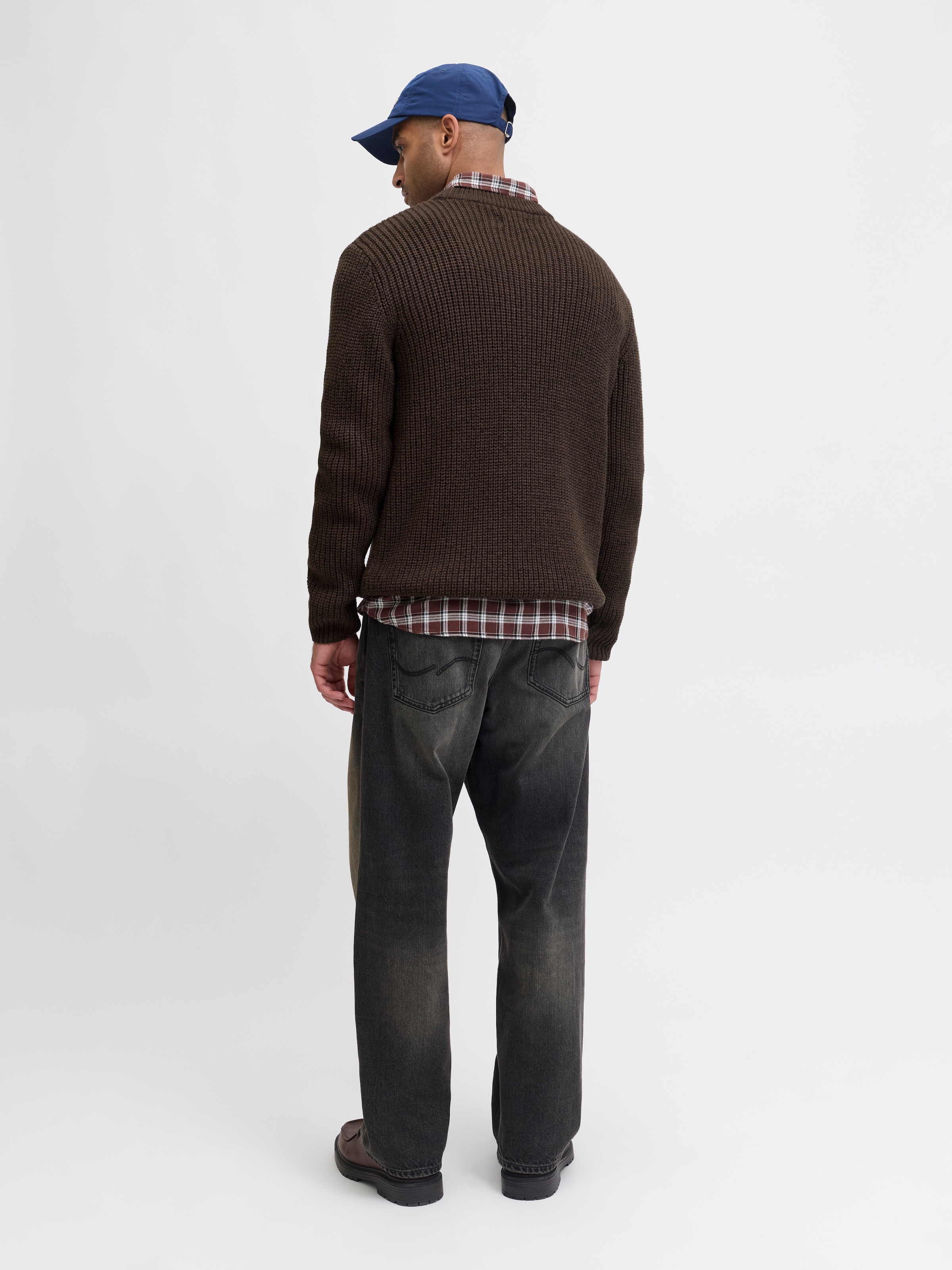 Jack & Jones Strickpullover »JORBLEECKER KNIT CREW NECK BF«